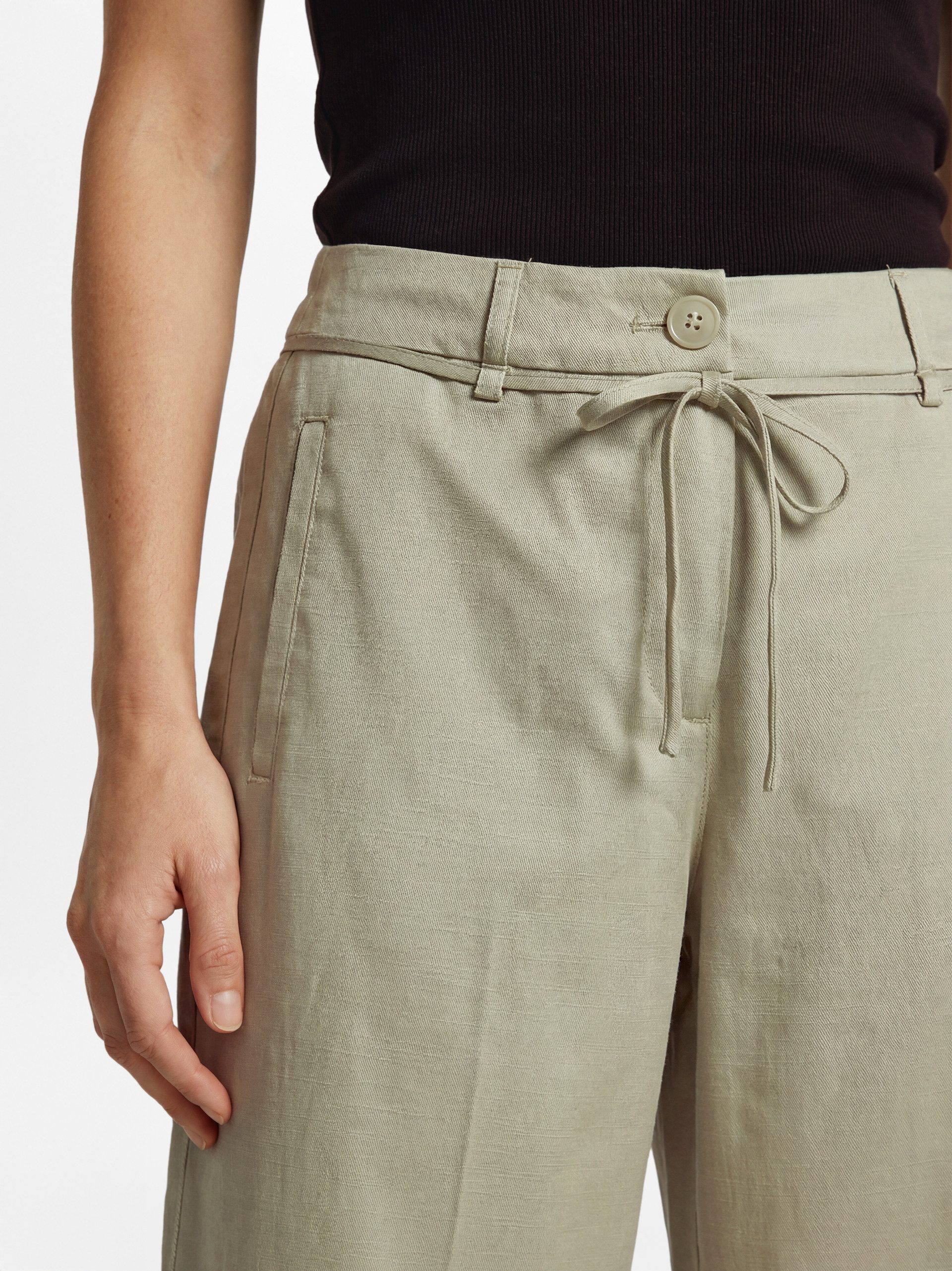OPUS Bundfaltenhose Meeri Bloom