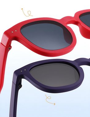 PACIEA Sonnenbrille Kinder 0-3 Jahre mit Band 100% UV400 Schutz Polarisierter Sport