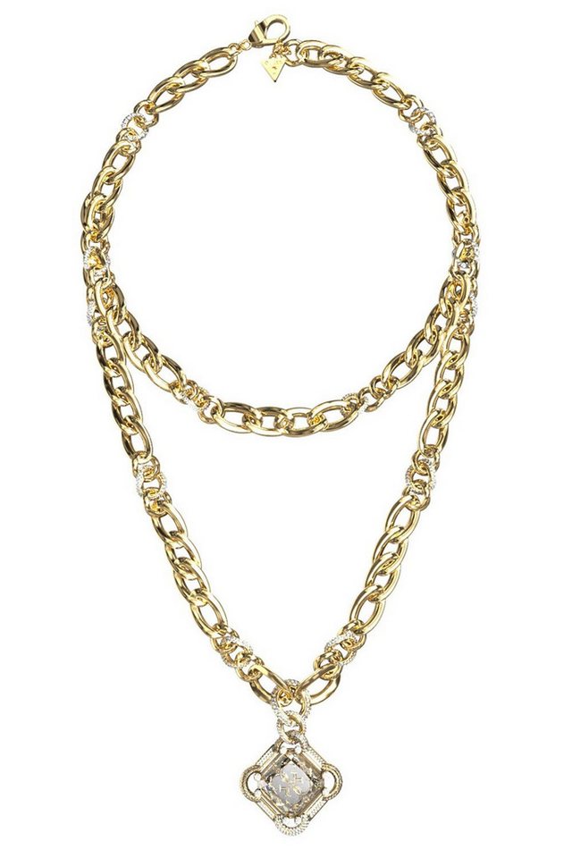 Guess Kette mit Anhänger mit Kristallen... Guess Kette mit Anhänger mit Kristallen...
