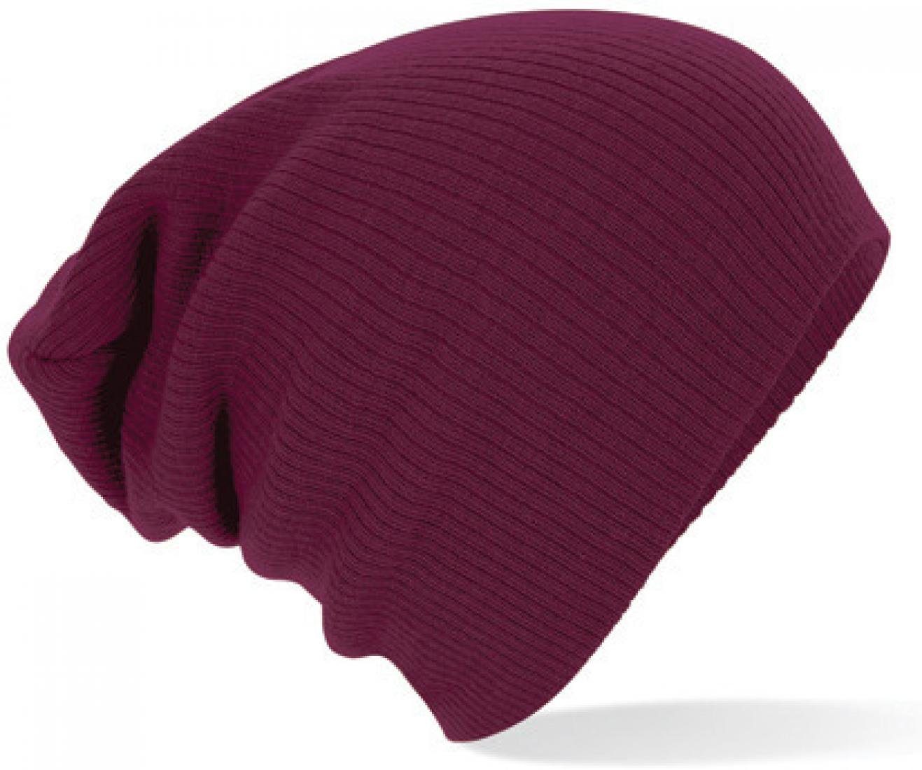 Beechfield® Bommelmütze Slouch Beanie Wintermütze günstig online kaufen