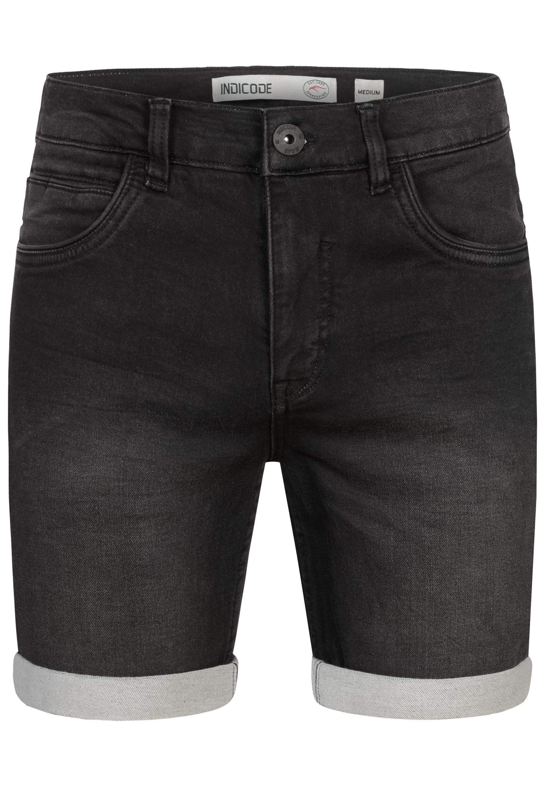 Indicode Jeansshorts Herren Lonar Jeans Shorts Herrenshorts Moderne und luf günstig online kaufen
