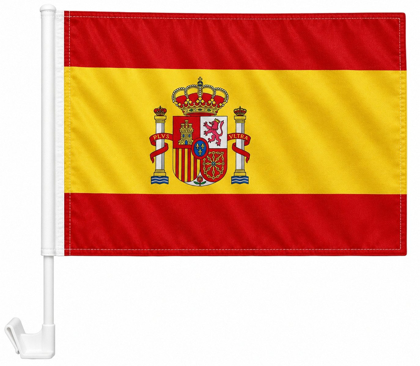 trends4cents Flagge Autoflagge 30 x 40 cm Auto Flagge Fahne Autofahne Fensterflagge (Spanien), Autofahne