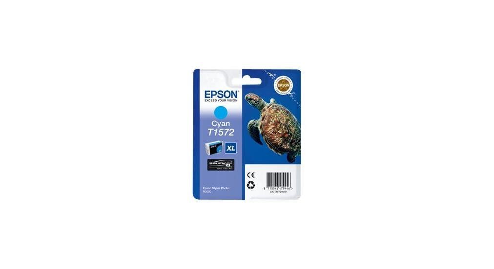 T1572 Epson Chrome Ultra cyan Druckerpatrone Tintenpatrone Epson K3