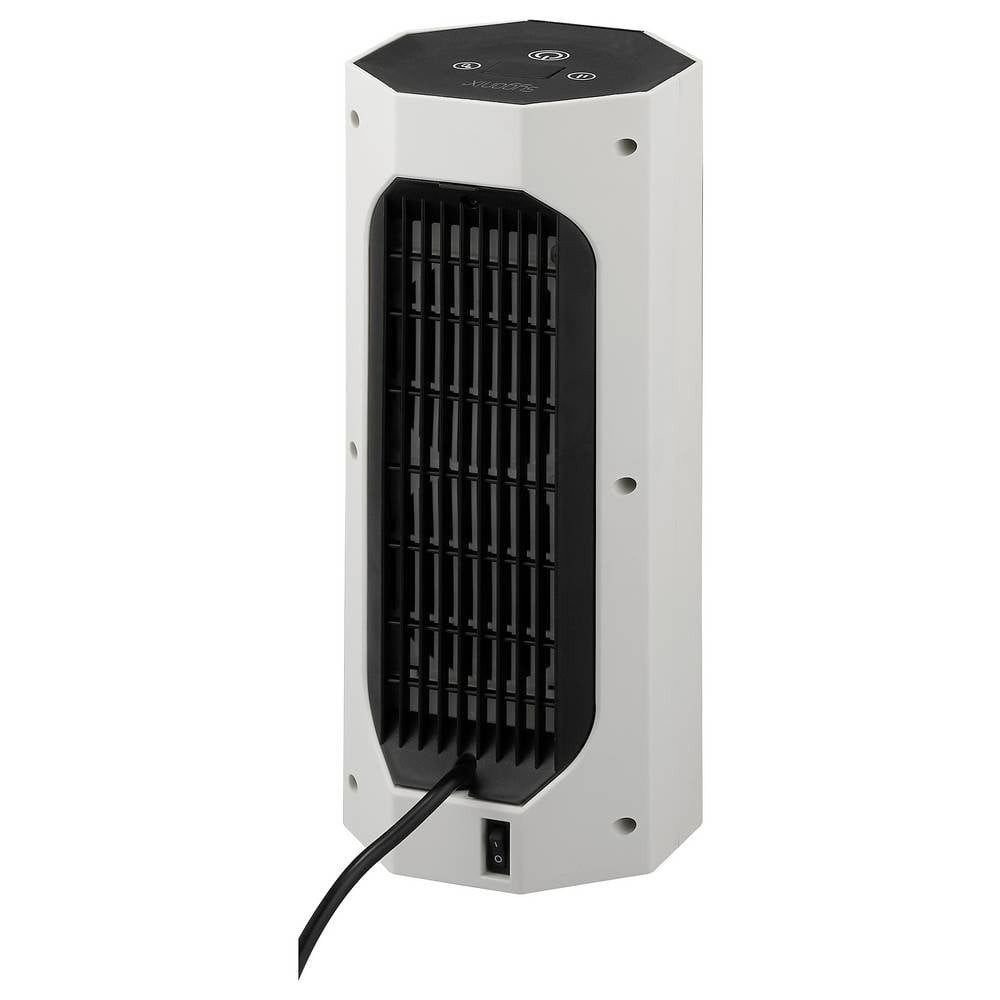 Sygonix Heizgerät SY-6735638 PTC-Heizgerät Weiß, Timer, Mit Ein-/Aus-Schalter, Überhitzungsschutz – Bild 2 von 5