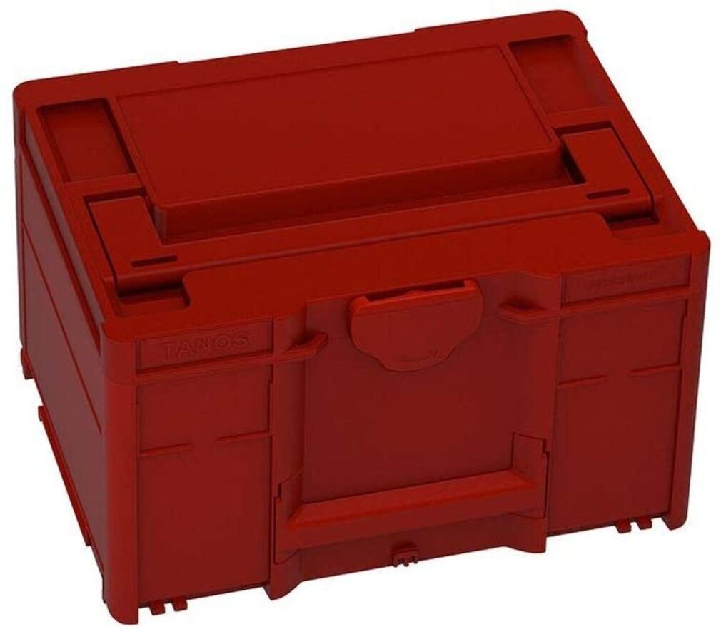 Tanos Werkzeugbox TANOS Systainer³ M 237 karminrot (RAL 3002) | Werkzeugkoffer