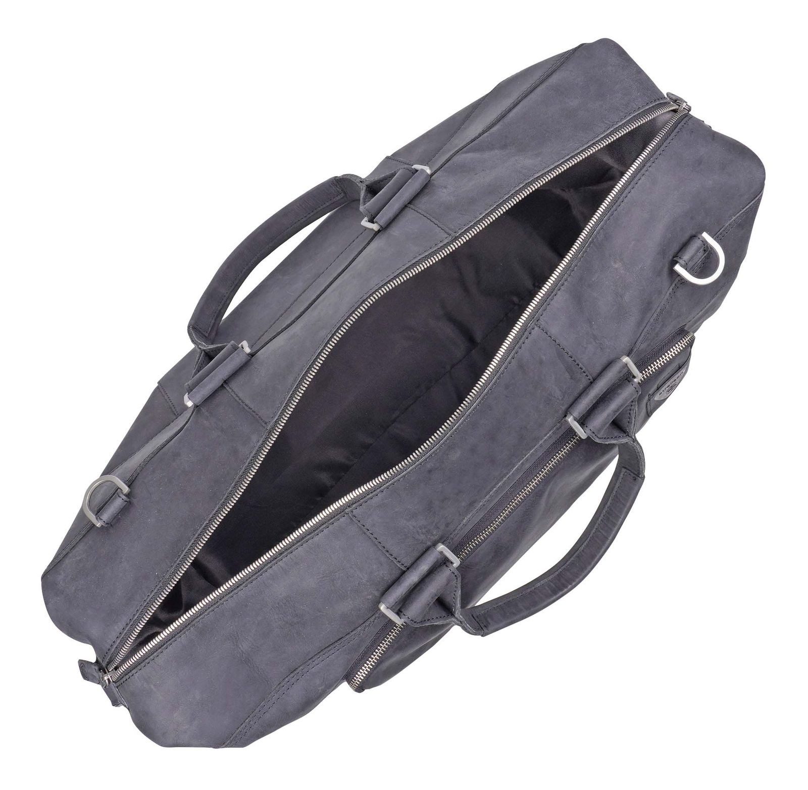 Strellson Reisetasche Landon Weekender mhz, aus echtem Rindsleder
