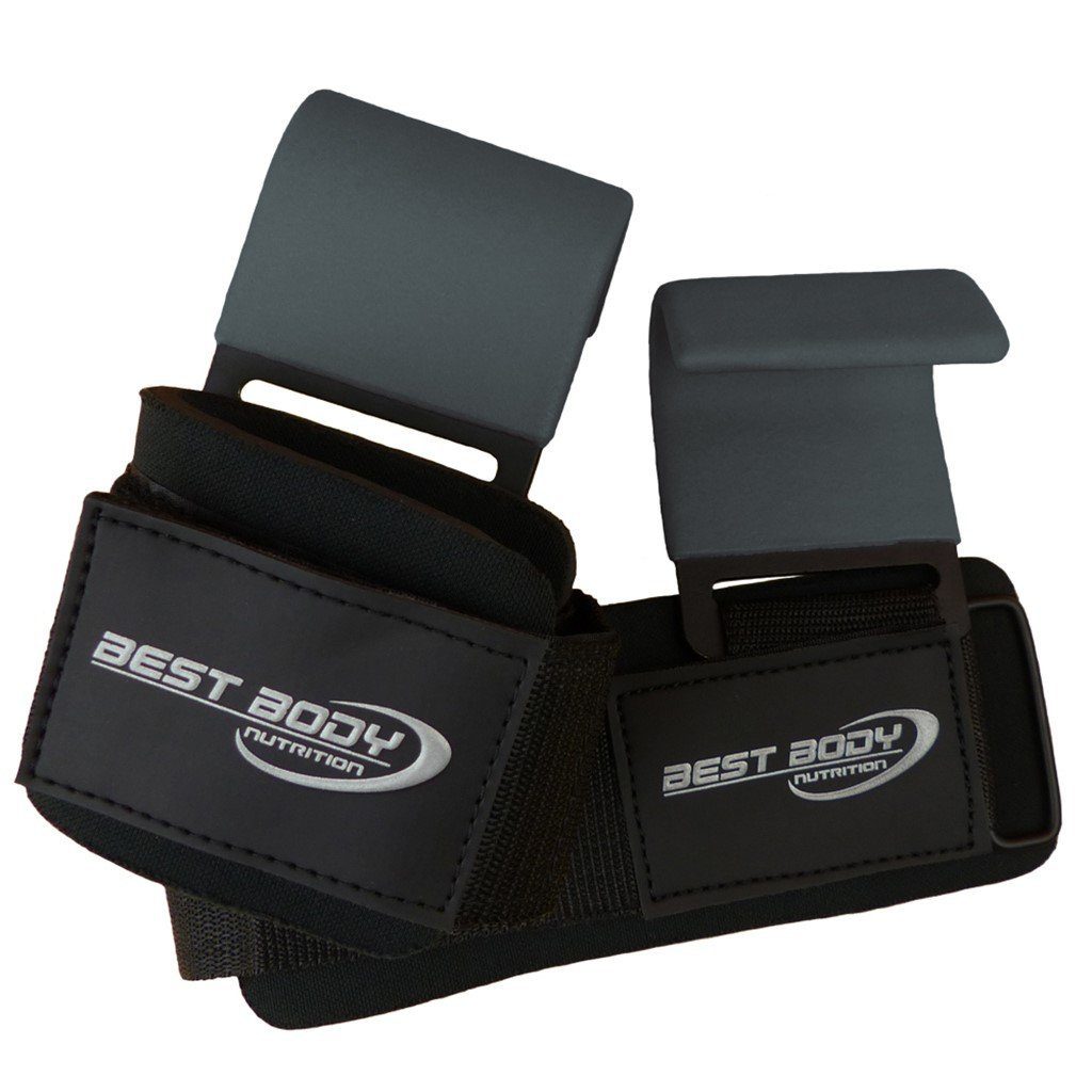 Best Body Nutrition Zughilfe Zughilfe Stahlhaken - Paar