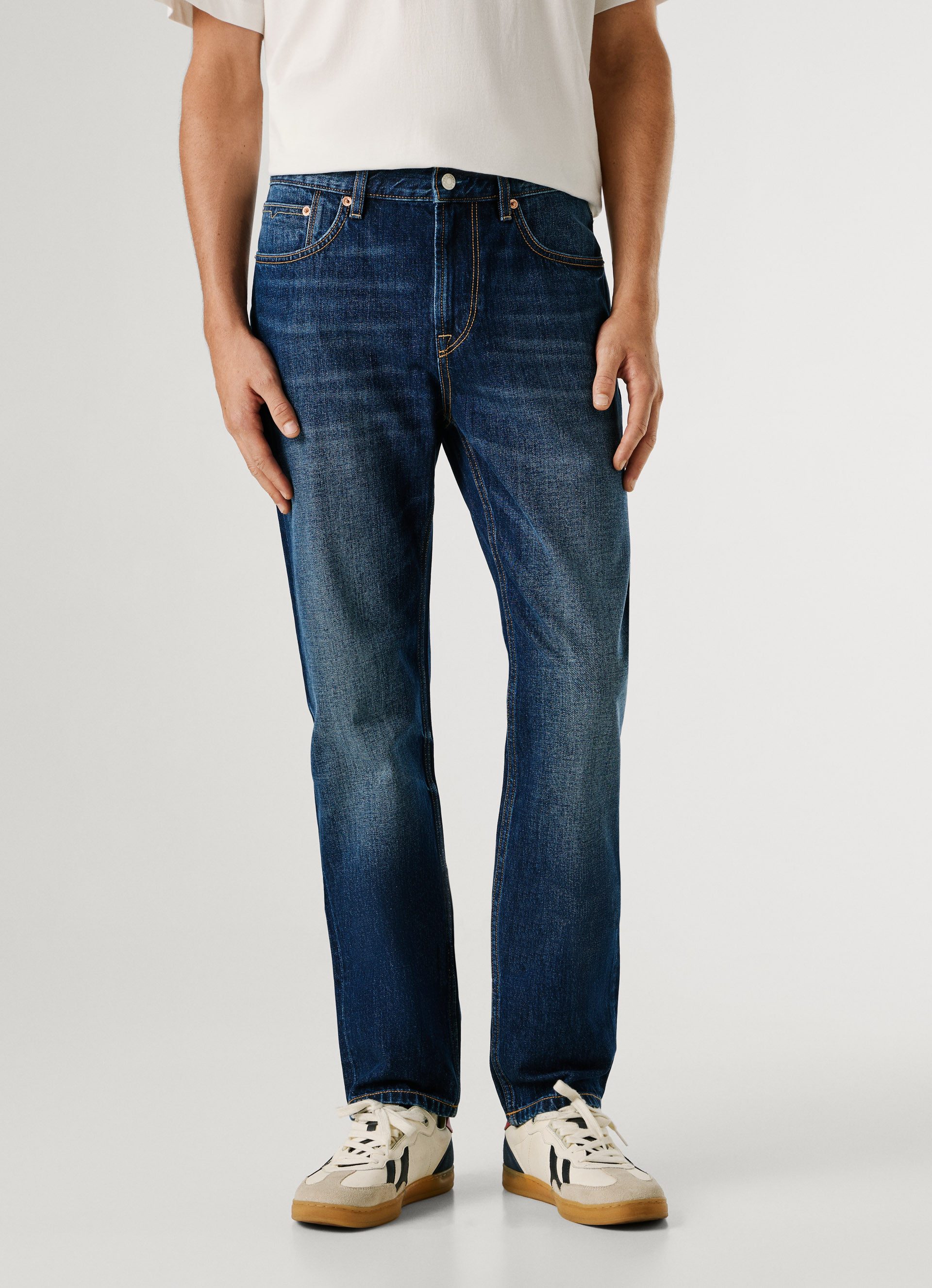 Pepe Jeans 5-Pocket-Jeans BYRON FS MIDNIGHT FADE Regular Waist