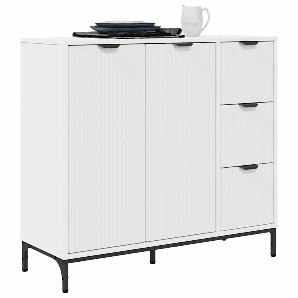 vidaXL Sideboard Sideboard mit Schubladen Weiß günstig online kaufen