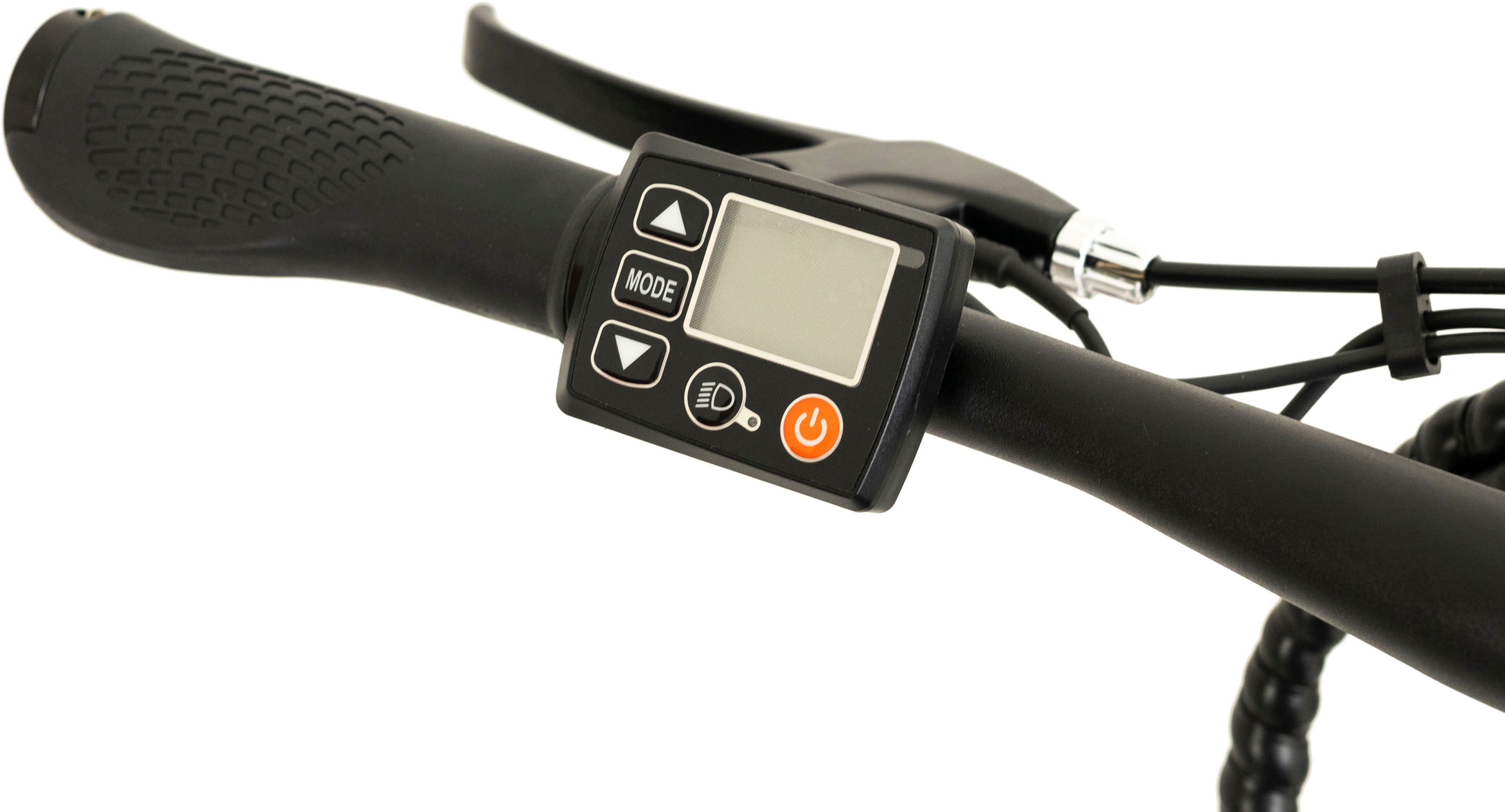 TOTEM E-Bike Urbanbike HMR, 7 Gang Shimano Tourney Schaltwerk, Kettenschaltung, Heckmotor, 252 Wh, Pedelec, Elektrofahrrad für Damen u. Herren