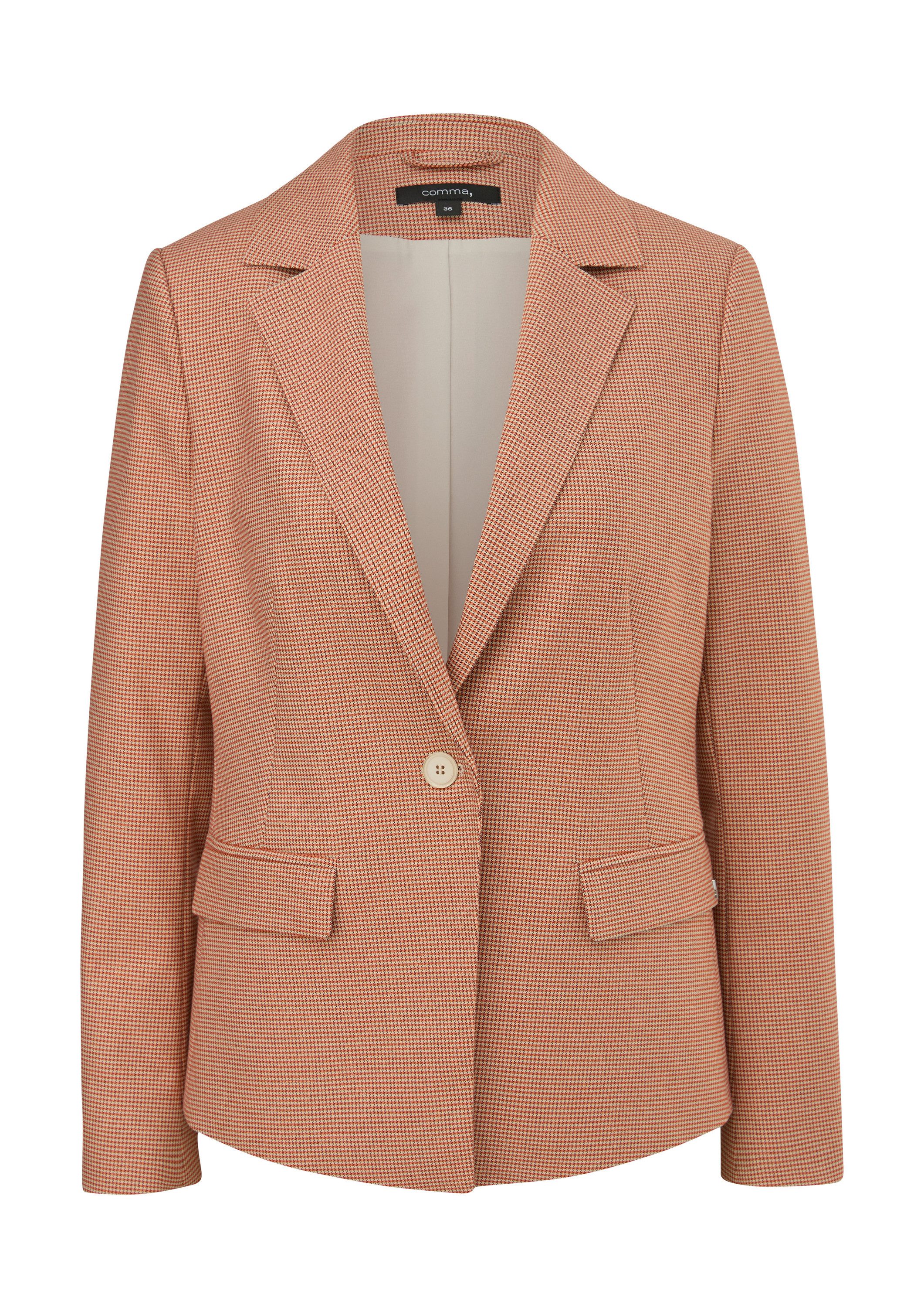comma Jackenblazer Indoor-Blazer Blazer aus Viskosemix günstig online kaufen
