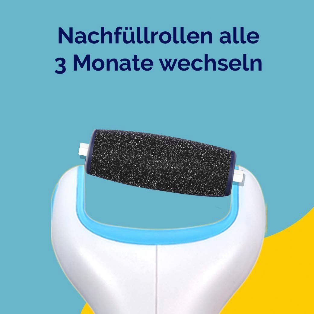 Diamantpartikeln Ersatzrolle mit stark, ExpertCare, Hornhautentferner ultra Scholl