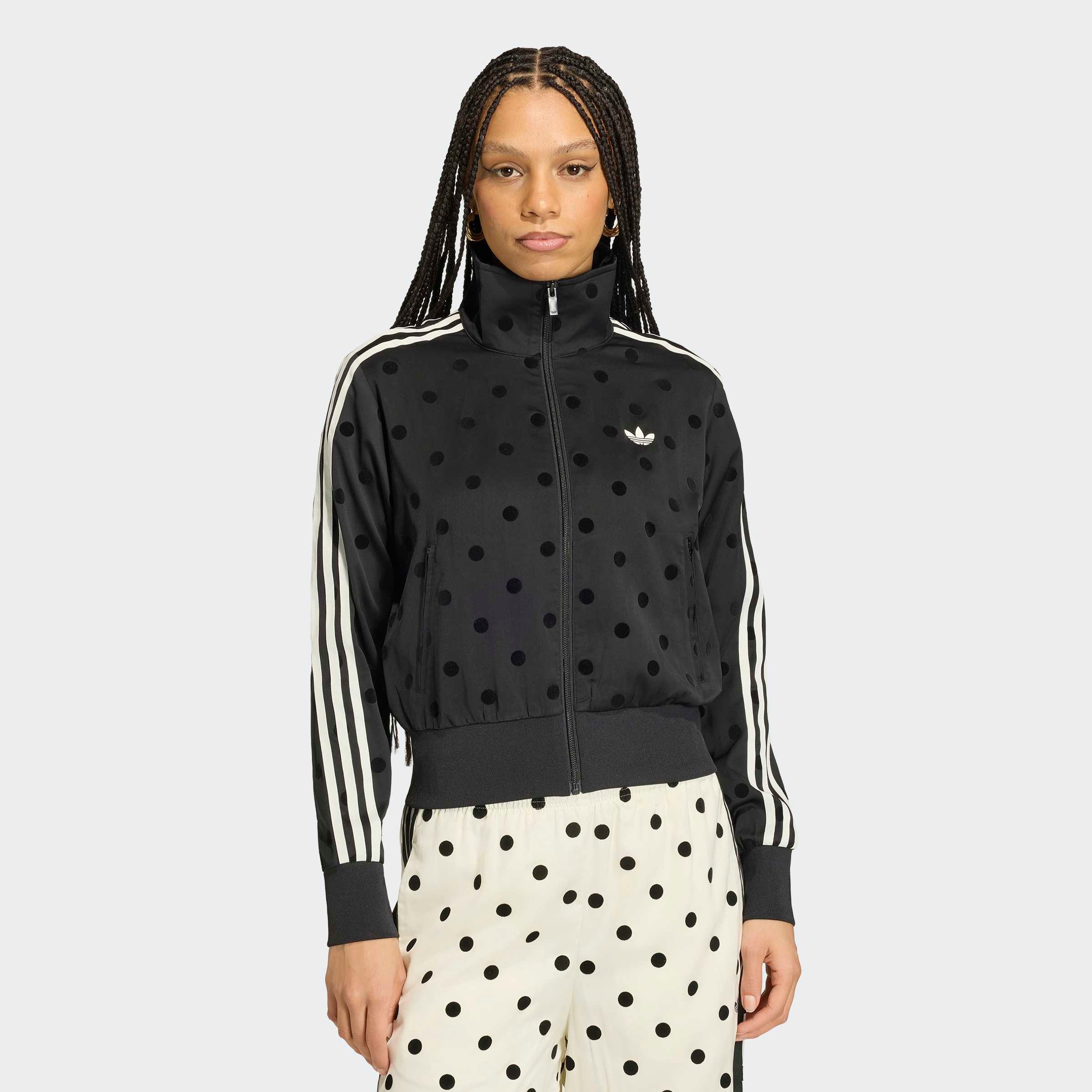 adidas Originals Trainingsjacke SATIN POLKA-DOTS TT TRACK günstig online kaufen