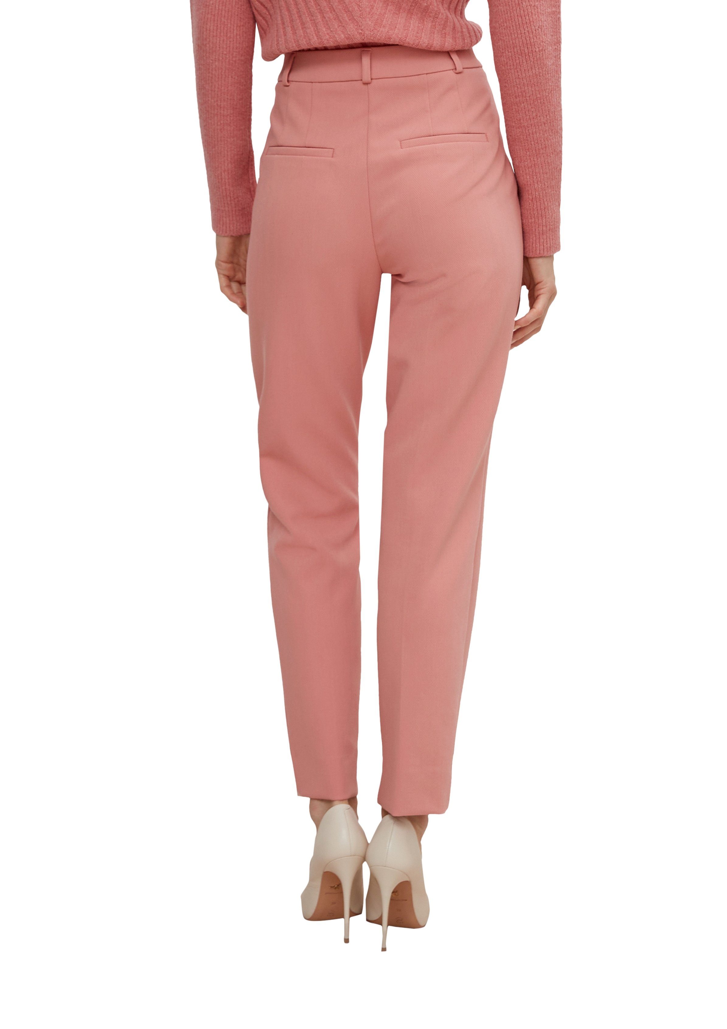 comma Stoffhose Slim-Fit Hose