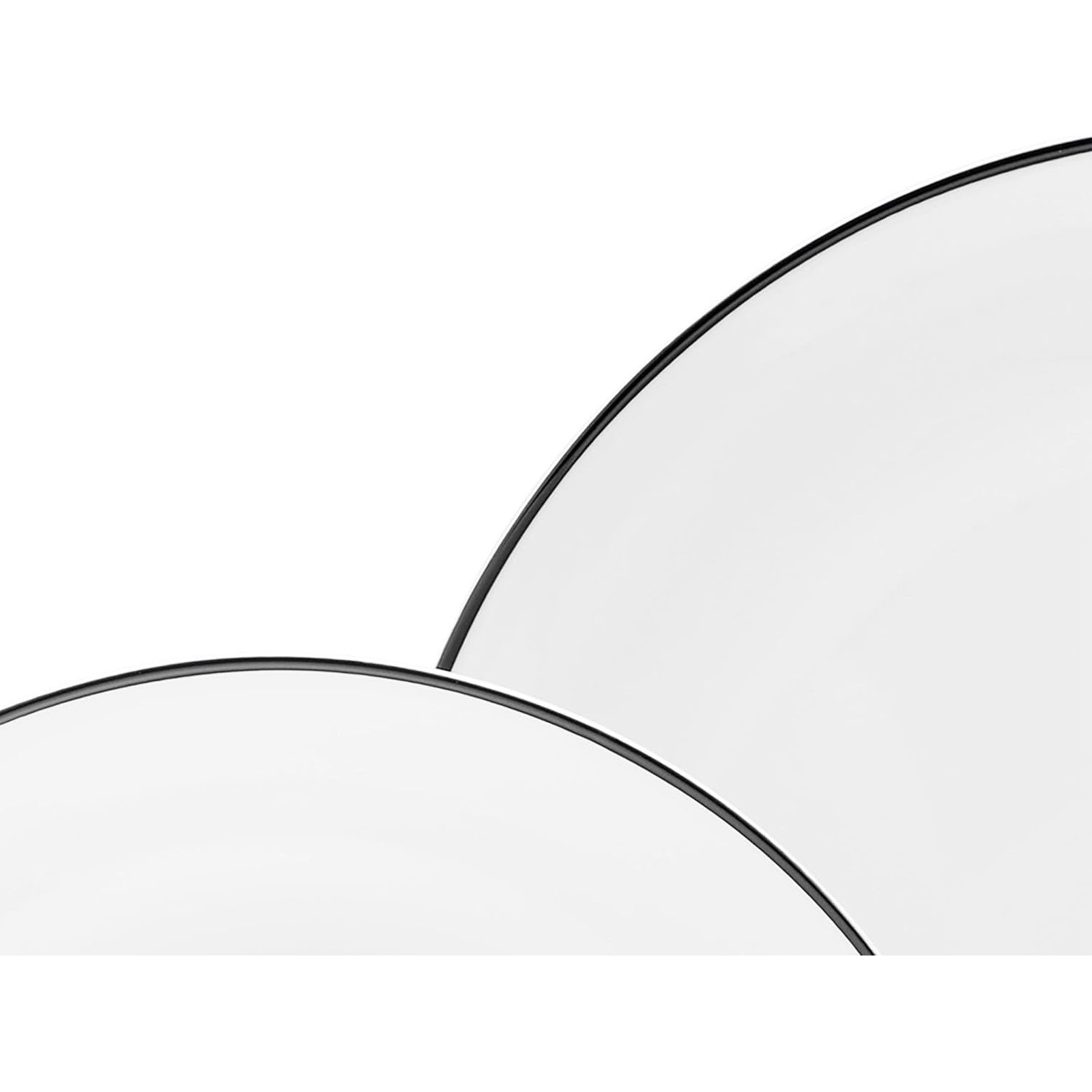 CreaTable Geschirr-Set 20374, Elegante Coupeform