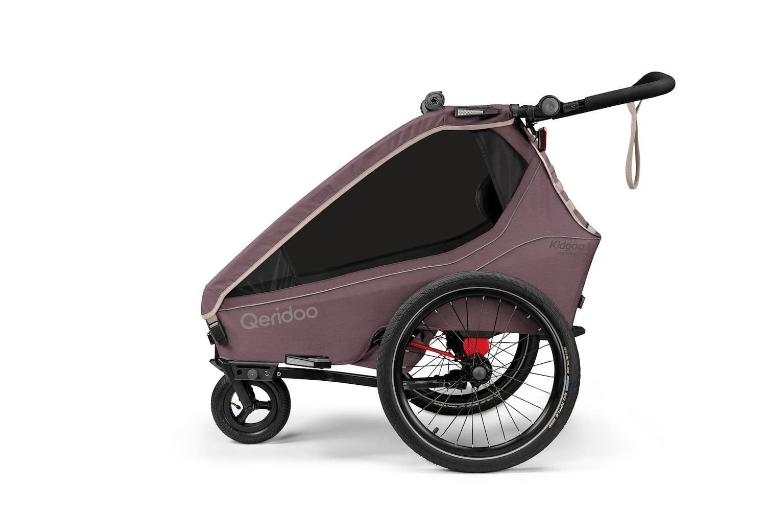 Qeridoo Fahrradkinderanhänger Kidgoo 1 für 1 Kind (2026)