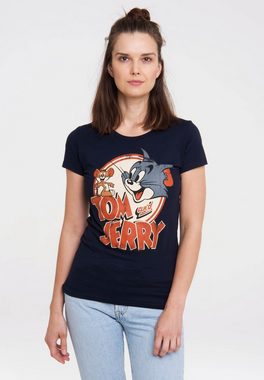 LOGOSHIRT T-Shirt Tom & Jerry mit lizenziertem Design