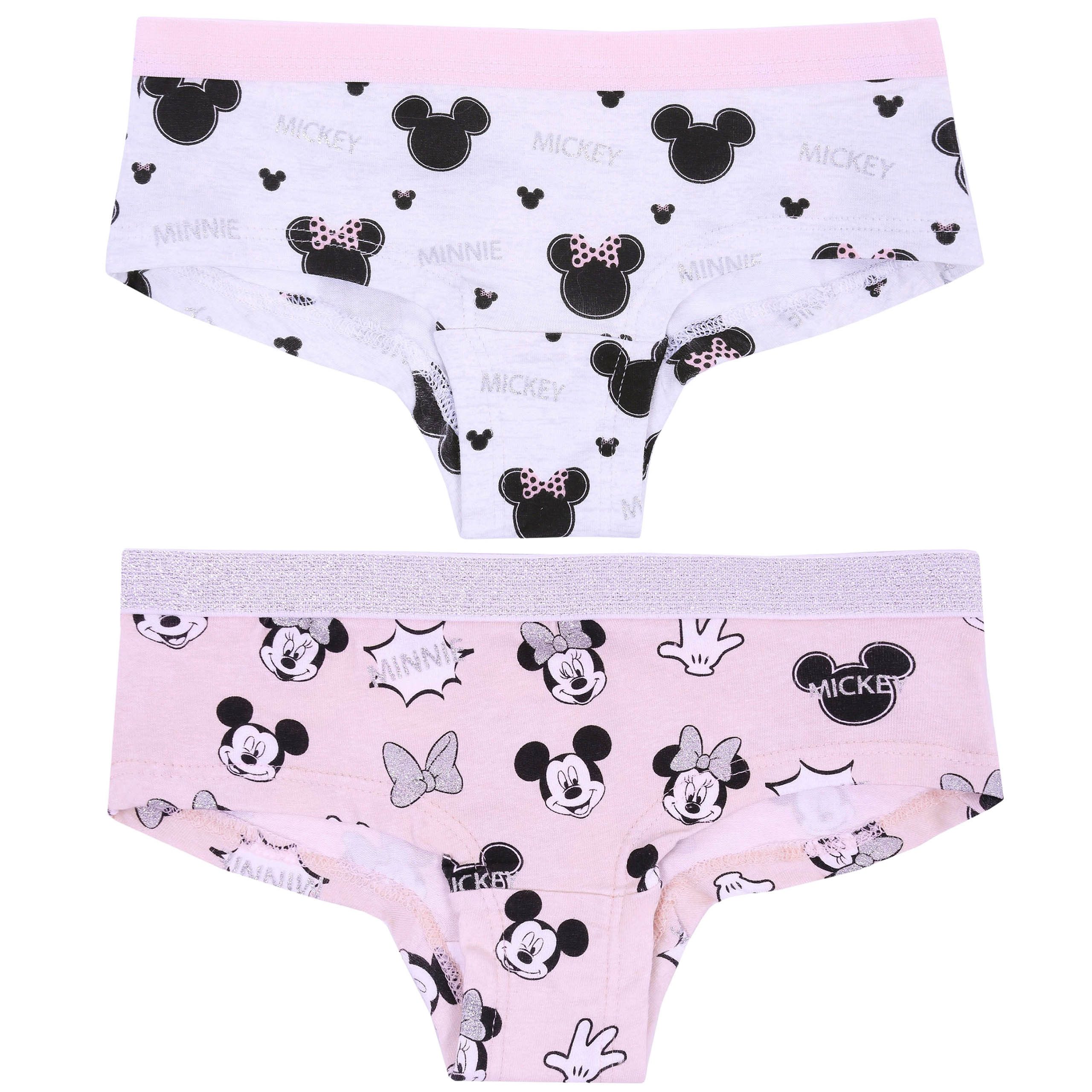 Sarcia.eu Panty ISNEY Minnie Mouse Mädchenunterhosen aus Baumwolle, 2er-Pack, bequem