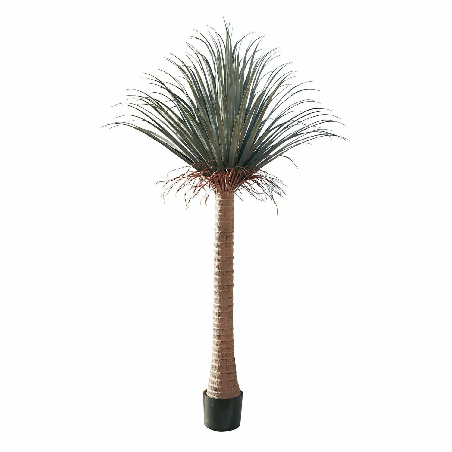 Kunstblume Deko-Palme Remivon grün/braun, Mirabeau, Höhe 160.0 cm