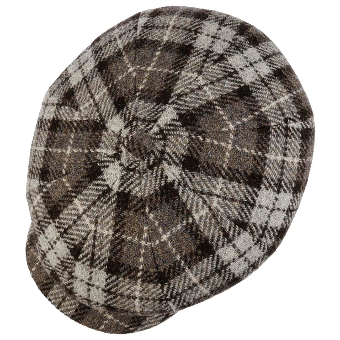 Stetson Flat Cap (1-St) Schirmmütze mit Schirm, Made in the EU