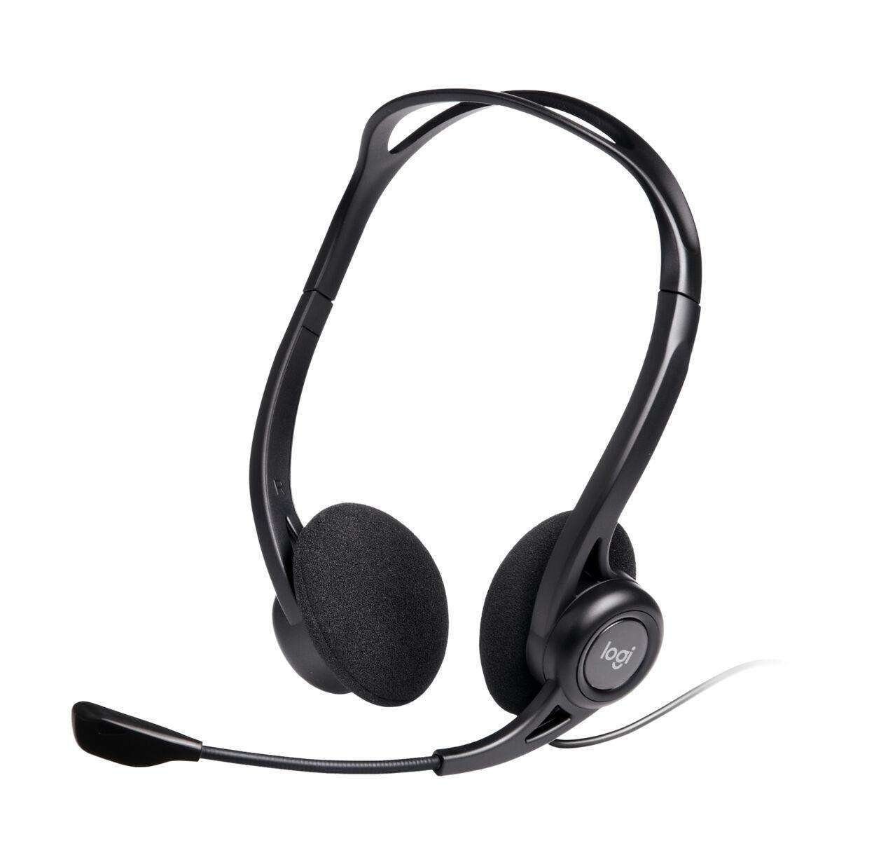Logitech 960 Kopfhörer (Freisprechfunktion, Voice Assistant, nicht vorhanden)