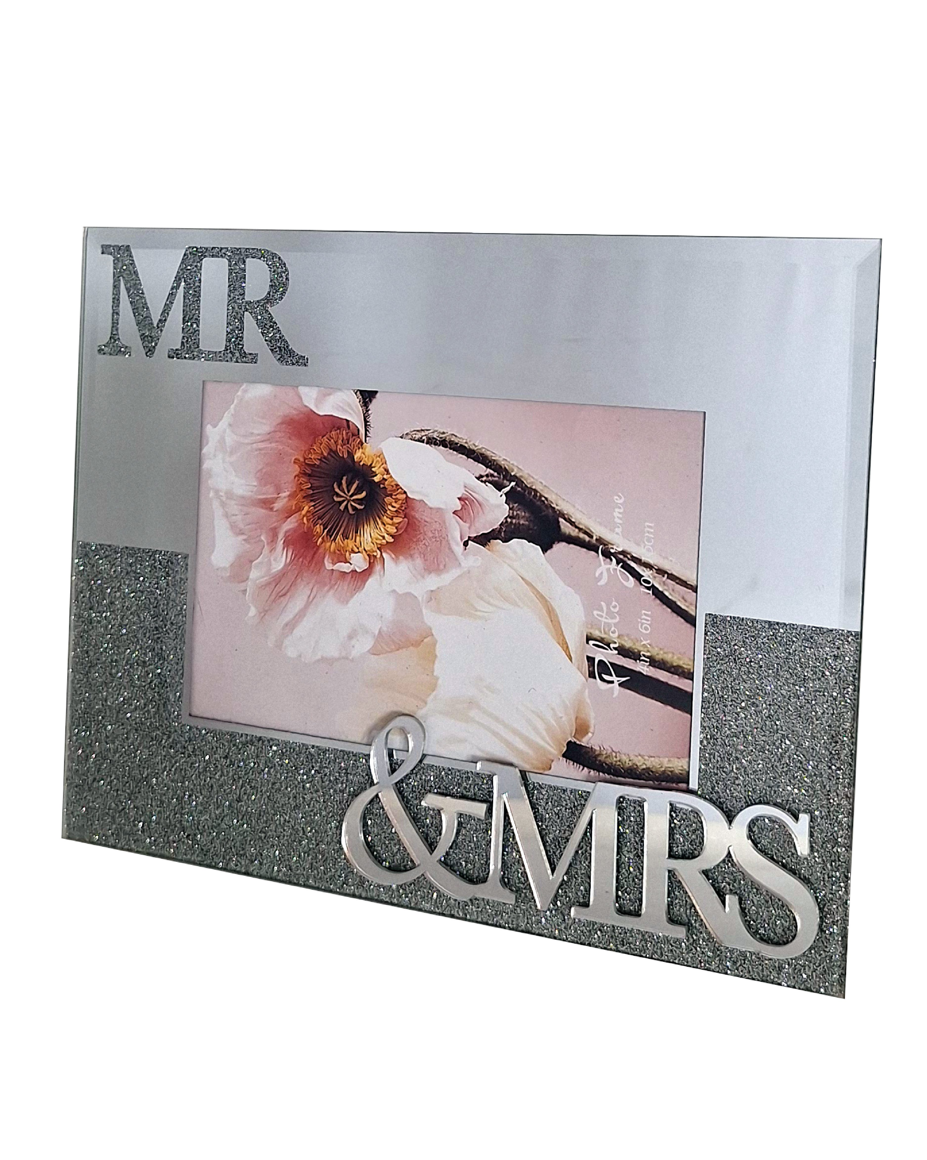 Close Up Bilderrahmen Mr. & Mrs. Wedding Frame 10 x 15 cm Hochzeitsrahmen