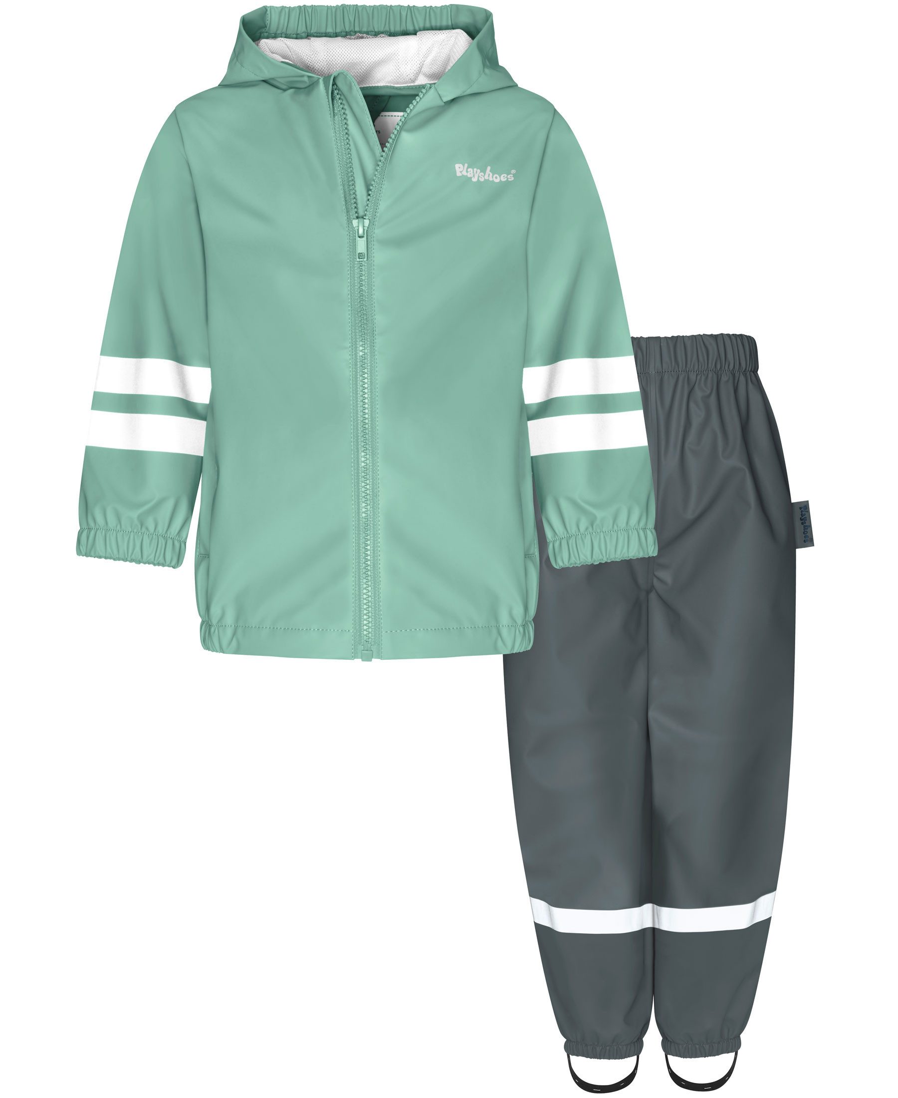 Playshoes Regenjacke Regen-Set Halbhose Basic