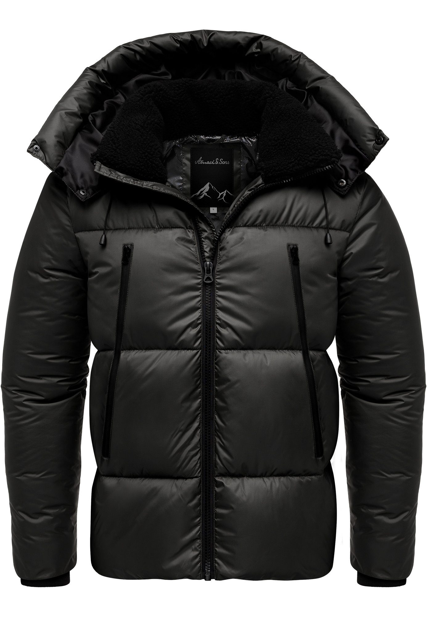Amaci&Sons Winterjacke ALTOONA Winterjacke Herren Gefütterte Dicke