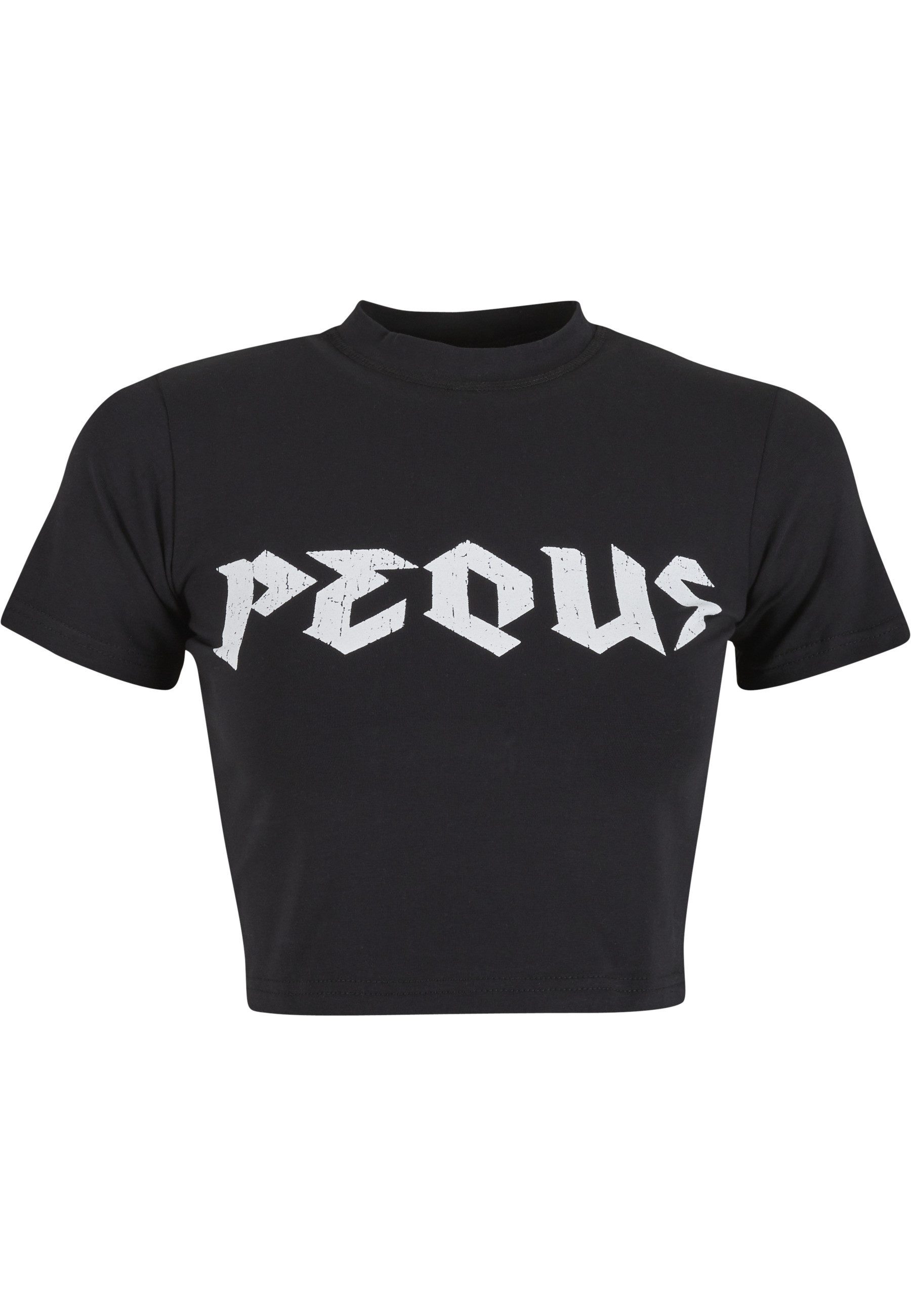 PEQUS Shirttop PEQUS PEQUS Band Logo Crop Tops