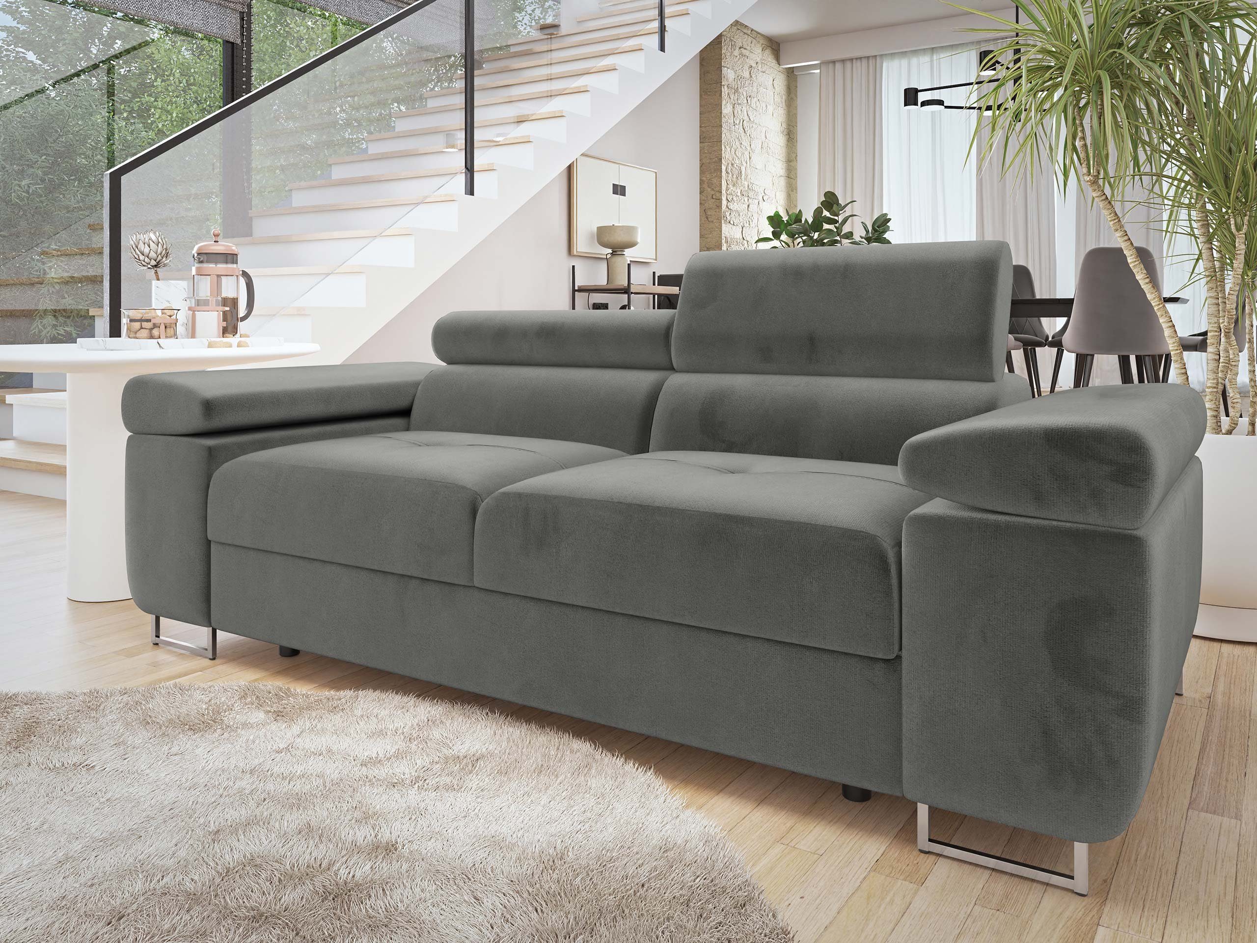 MIRJAN24 Sofa Torezio 2, Einstellbare Kopfstützen, günstig online kaufen