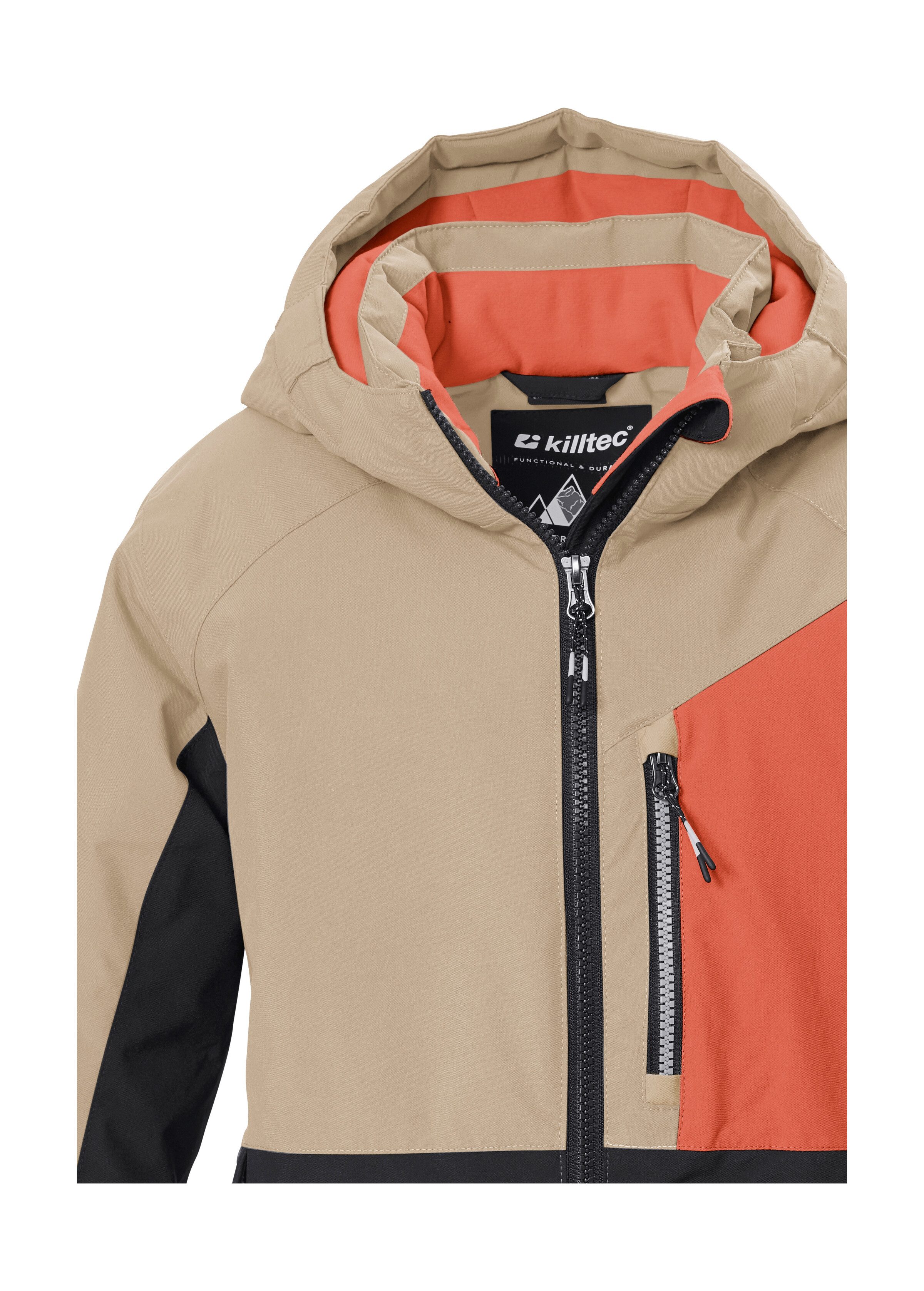 Killtec Skijacke KSW 206 BYS SKI JCKT Wind- und wasserdichte Kinderjacke, atmungsaktiv, verstellbar – Bild 3 von 5
