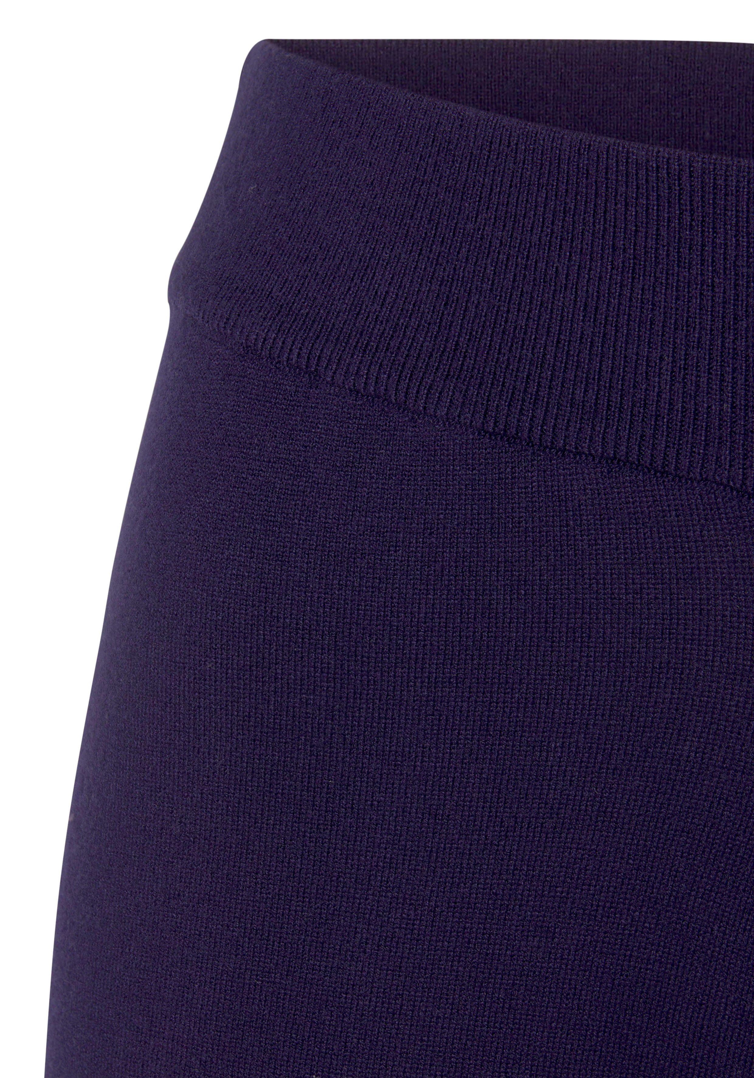 LASCANA Strickhose mit weitem Bein, Loungewear