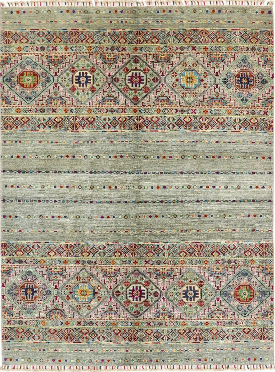 Shaal Orientteppich, 151x195 Handgeknüpfter 5 Trading, rechteckig, mm Arijana Höhe: Orientteppich Nain