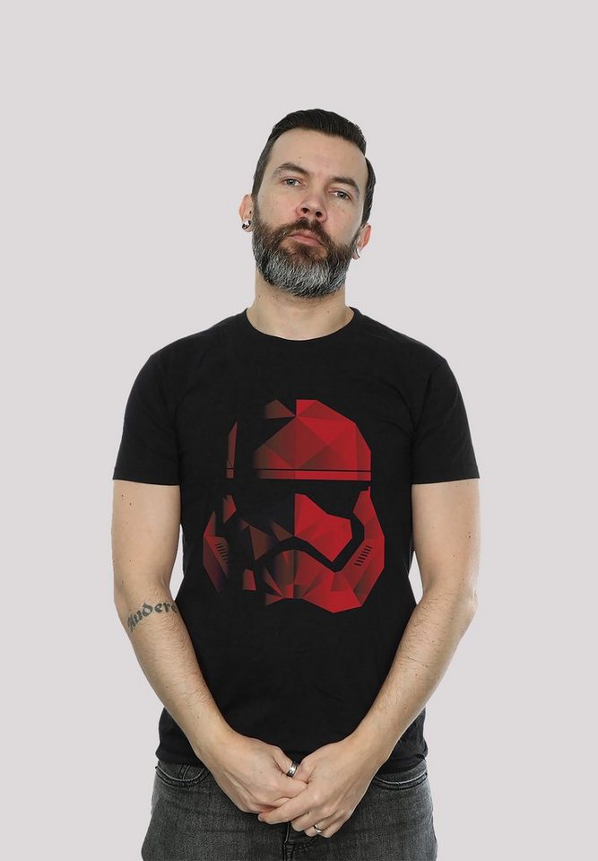 F4NT4STIC T-Shirt Star Wars The Last Jedi Cubist Stromtrooper Helm Fan Merch  Print