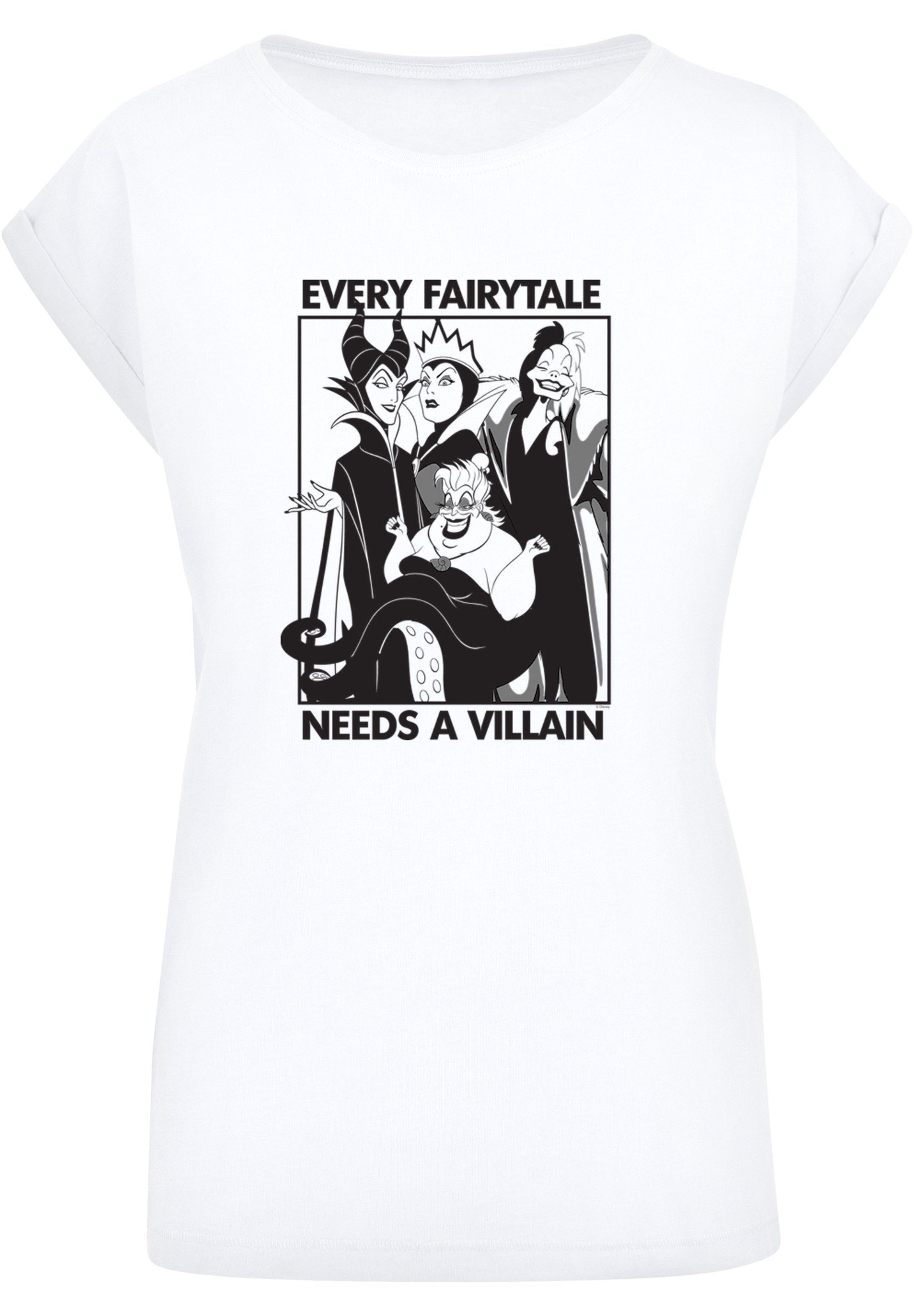 Damen Shirts F4NT4STIC T-Shirt Disney Classic Villains