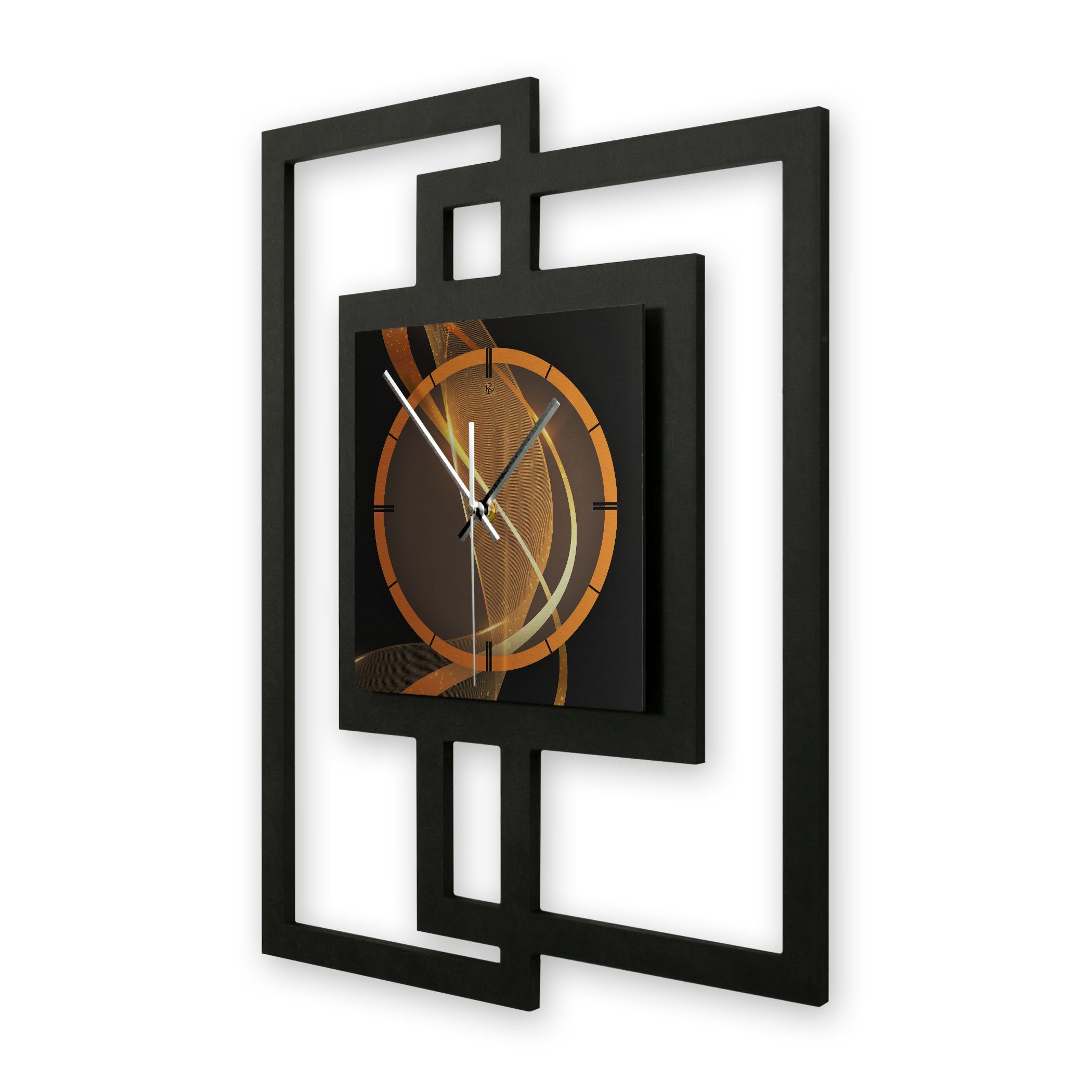 Kreative Feder Wanduhr Design-Wanduhr „Dynamic“ in günstig online kaufen