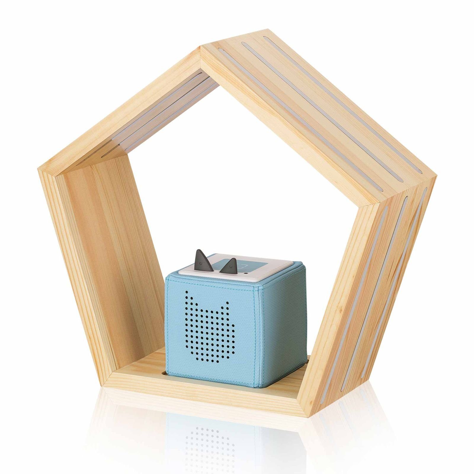 Baby Vivo Regal Toniebox magnetische Aufbewahrung für über 68 Tonies - 5 Eck