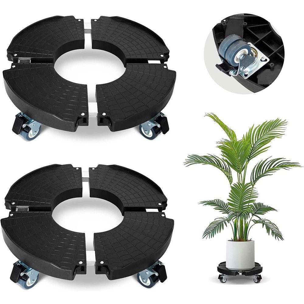 NUODWELL Pflanzenroller Pflanzenroller, Blumenroller Ø 40-57 cm, Rollbrett günstig online kaufen