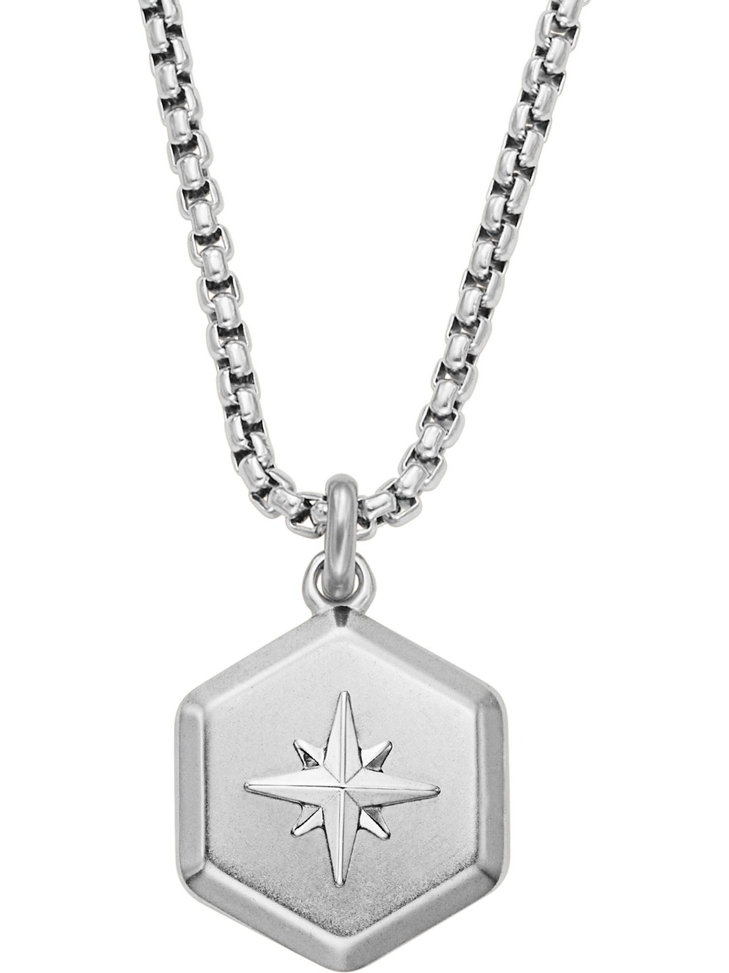 Fossil Collier Fossil Herren-Kette Edels...