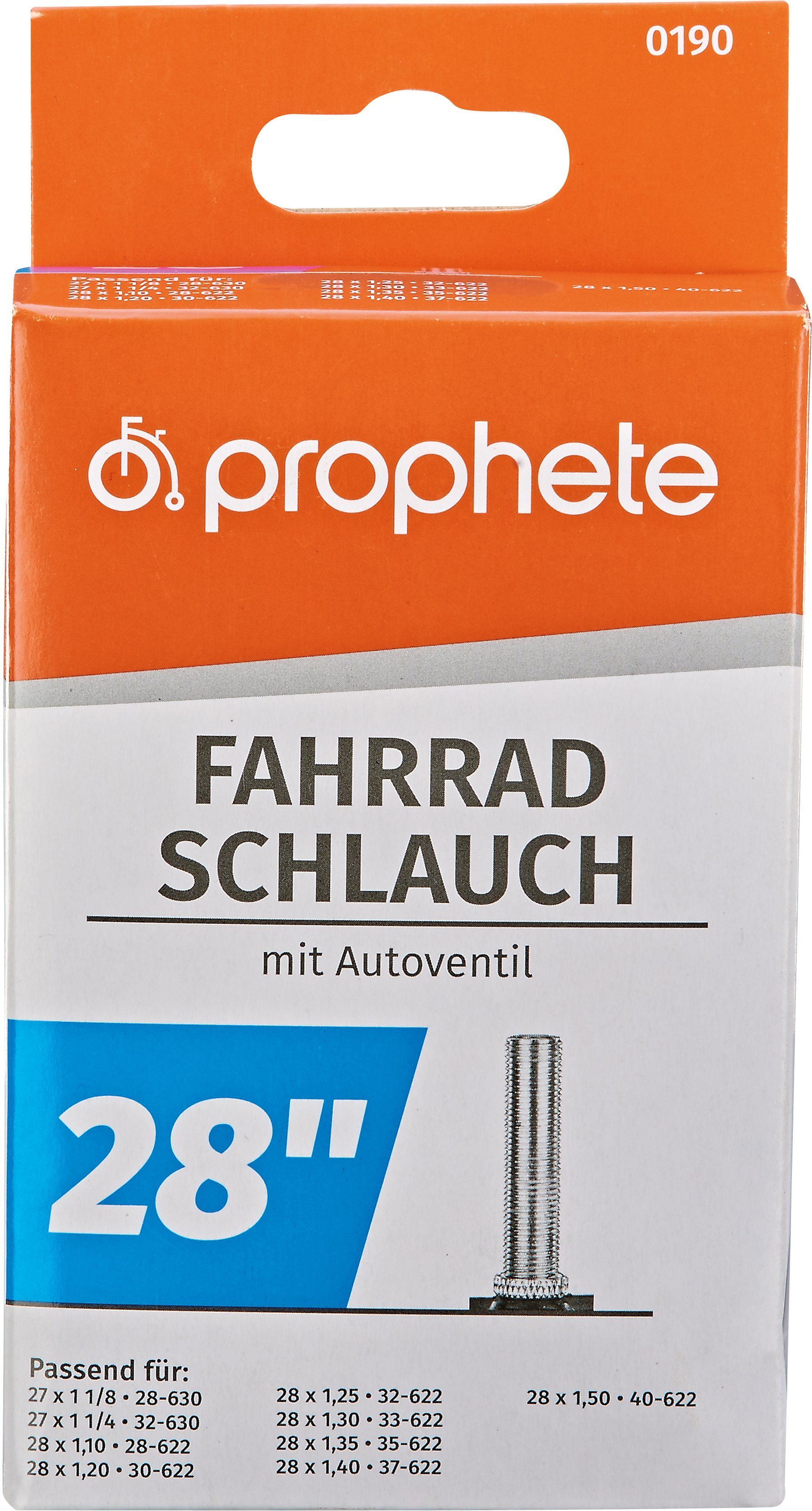 Zoll cm) 28 (71,12 Prophete Fahrradschlauch, Fahrradschlauch