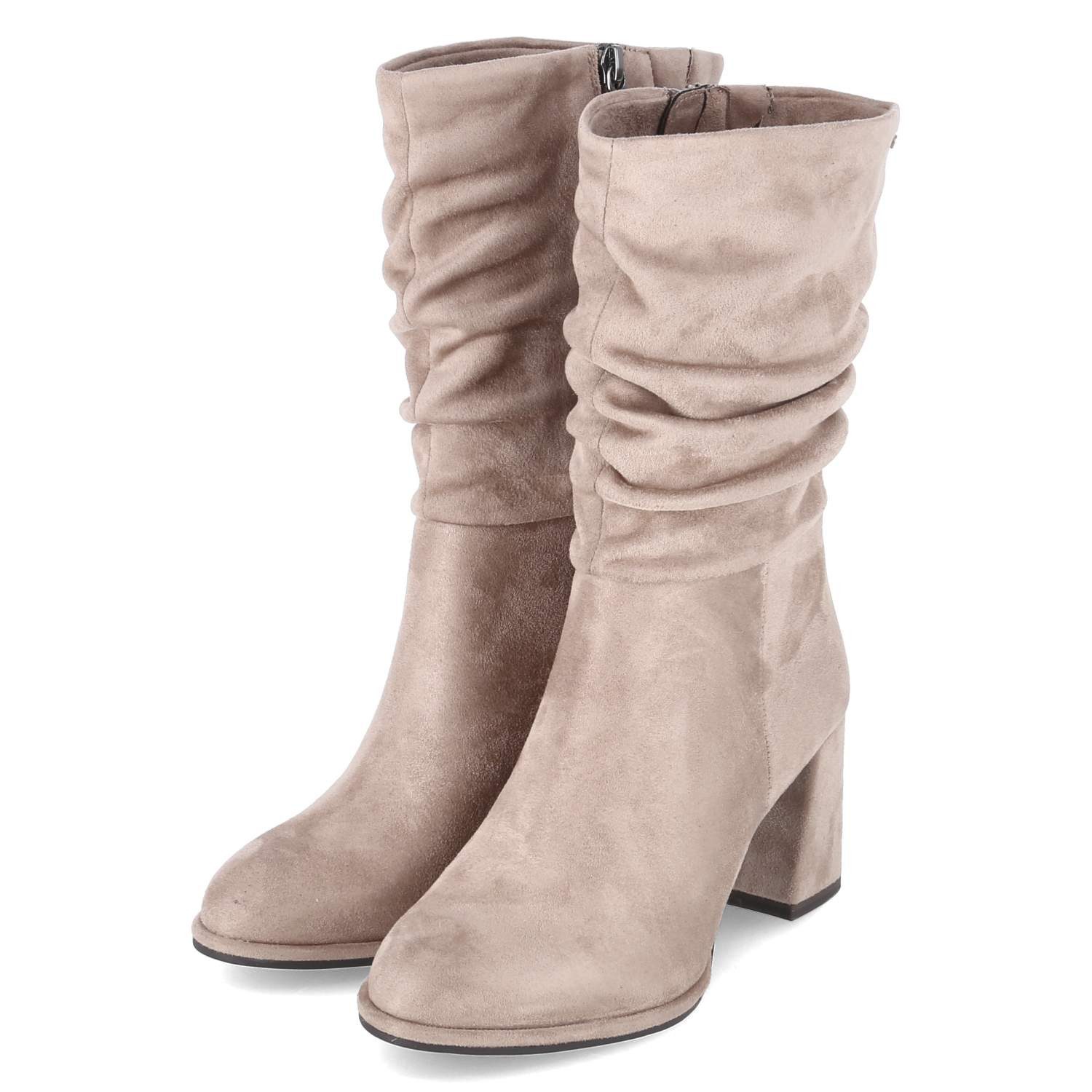 Tamaris Tamaris 1-25020-43/341 Damen Textil taupe Schlupfstiefel günstig online kaufen