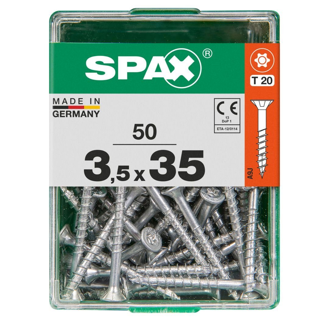 SPAX Holzbauschraube Spax Universalschrauben 3.5 x mm - 35 TX 20 50