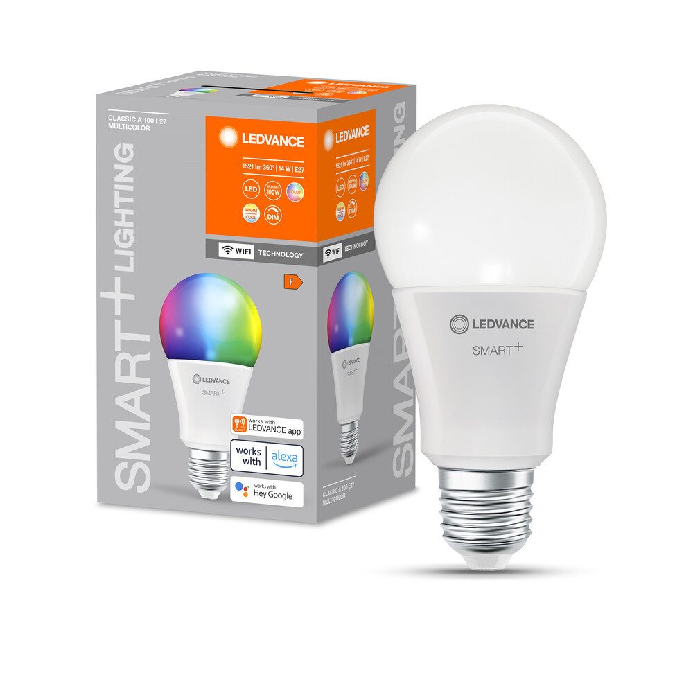 LED-Leuchtmittel E27, 14W, 6500K, 1521lm, warmweiß