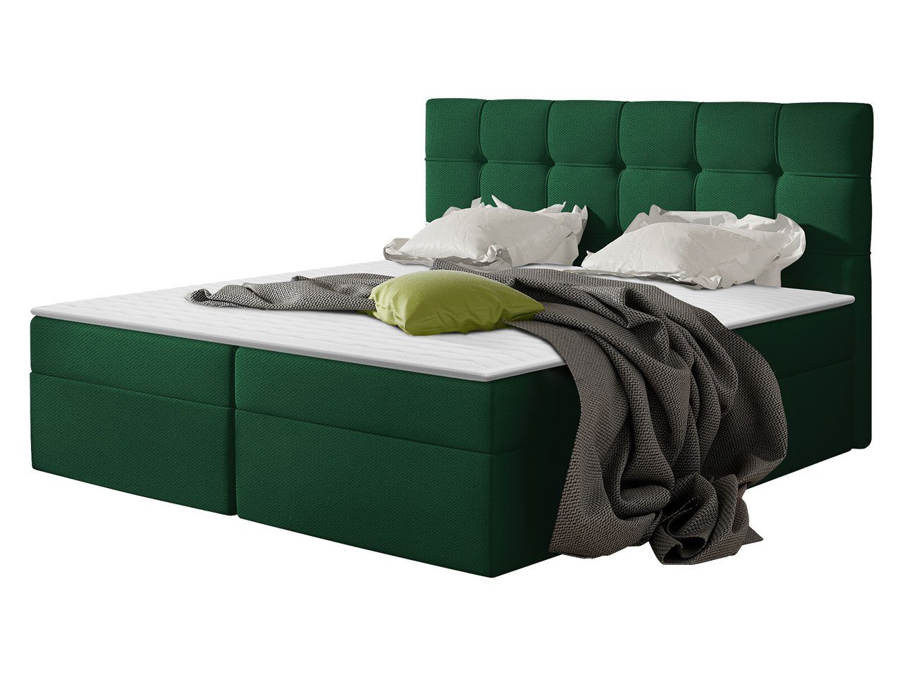 MIRJAN24 Boxspringbett Nele (Lattenrost, Kopfteil und günstig online kaufen