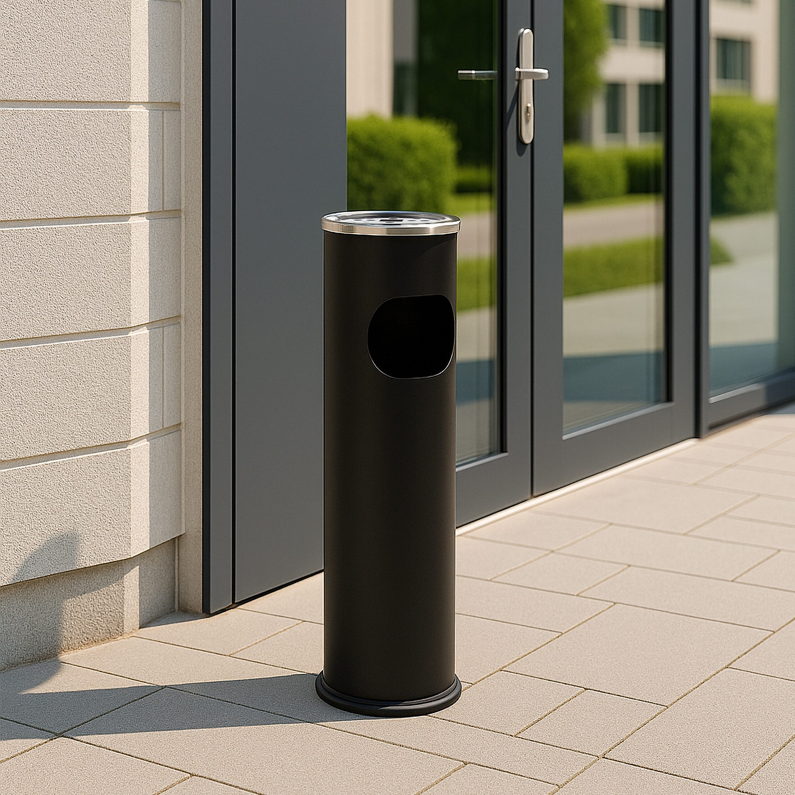 relaxdays Aschenbecher Standaschenbecher 56 cm