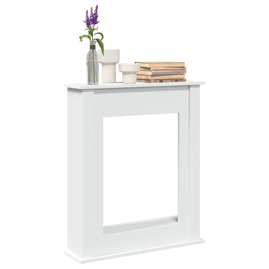 vidaXL Kaminumbauschrank Kaminumrandung Weiß 75x20x87,5 cm günstig online kaufen