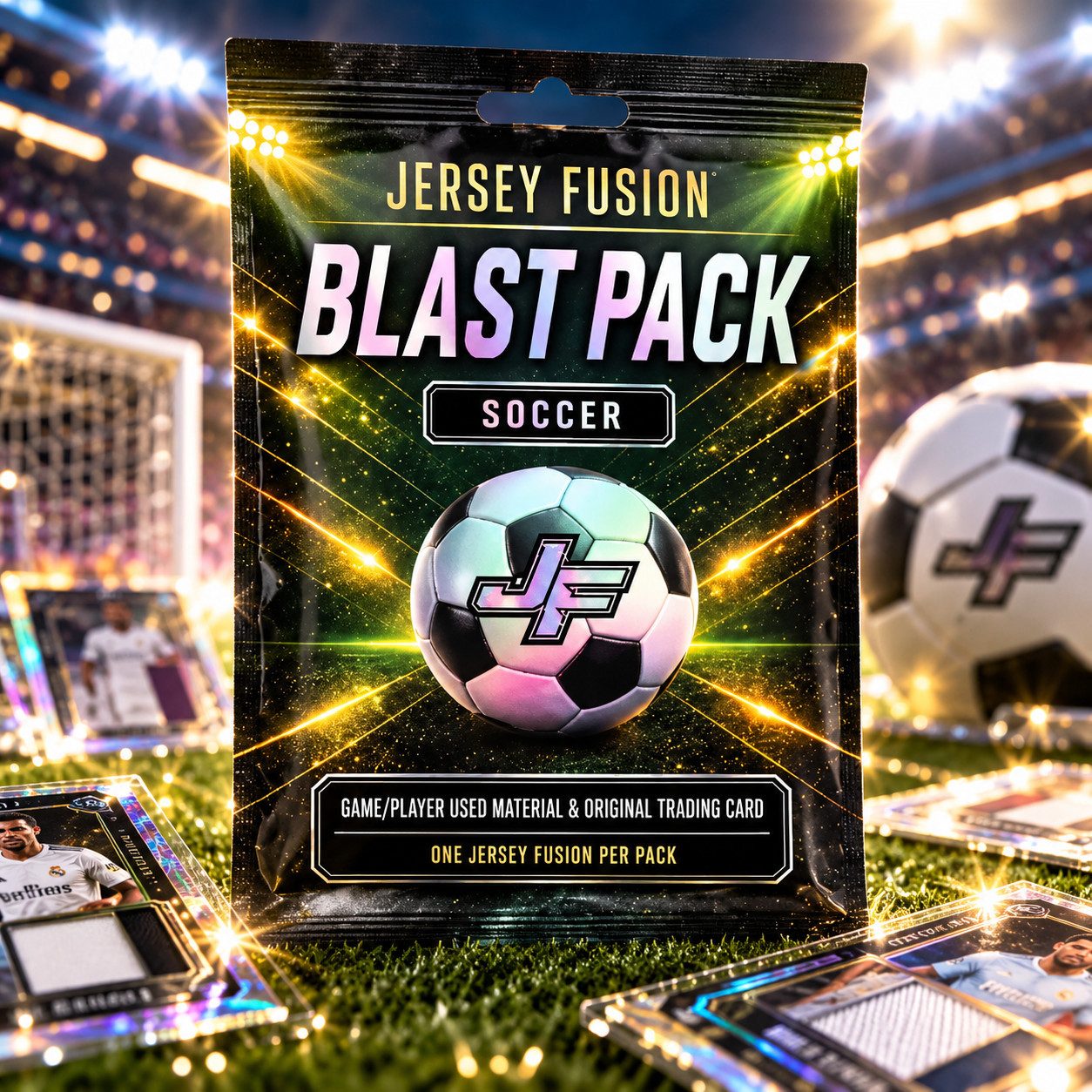 Jersey Fusion Sammelkarte Jersey Fusion Blast Pack Soccer Edition