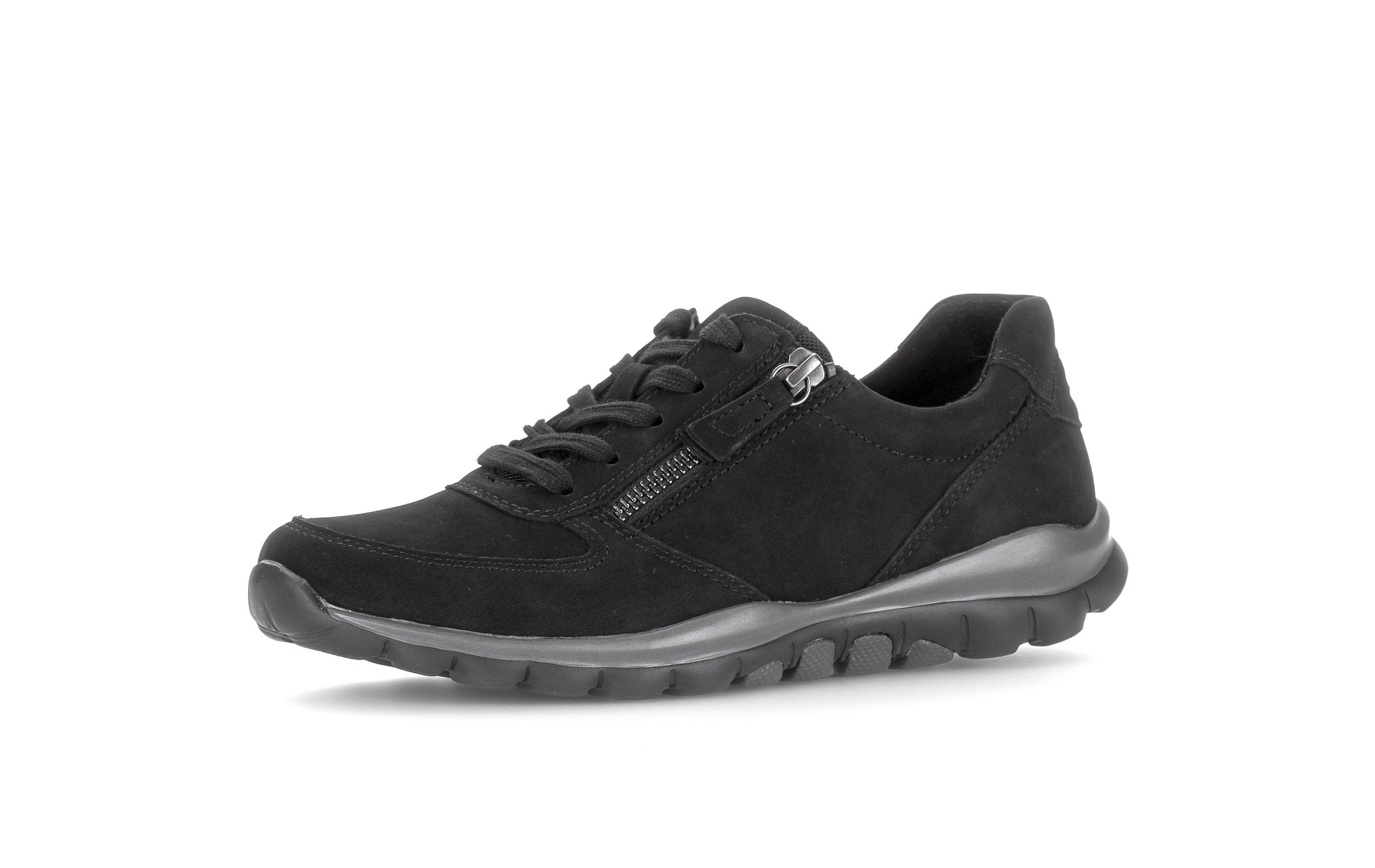 rollingsoft Keilsneaker Schnürschuh, Halbschuh, Freizeitschuh mit Logo an der Ferse