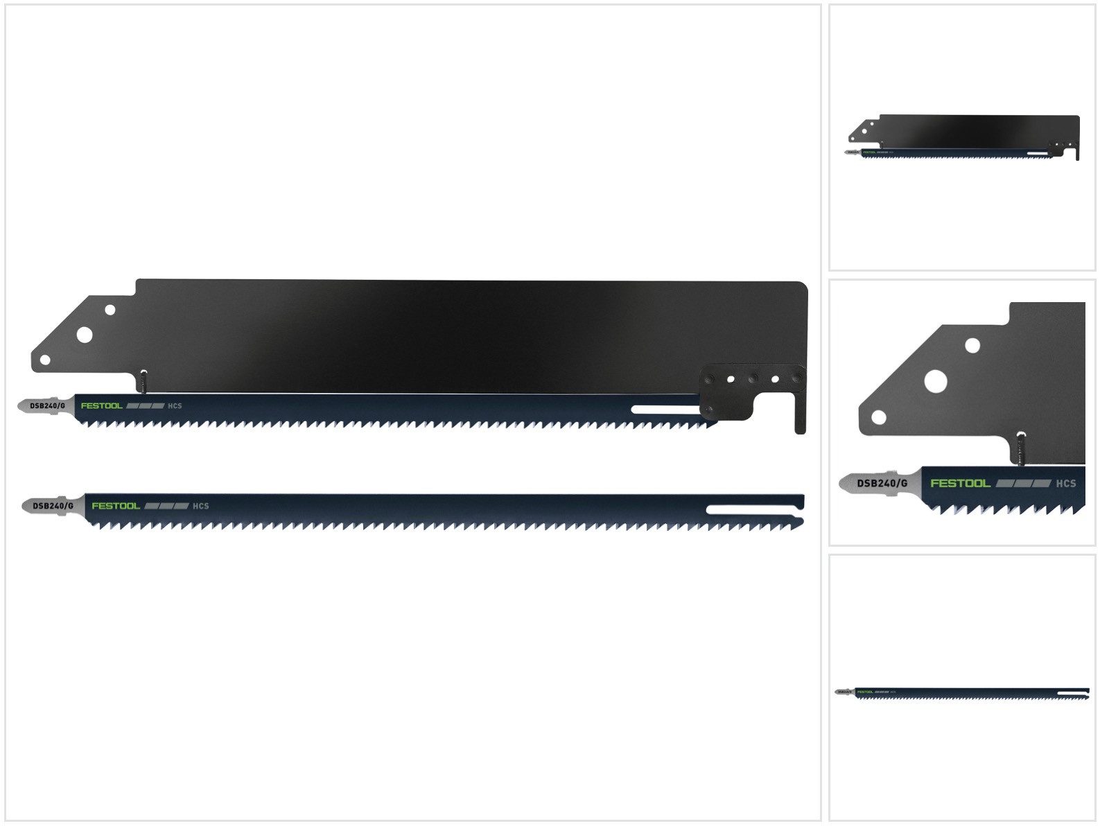 FESTOOL Stichsägeblatt Schneidgarnitur SG-240/G-ISC + 1 x Sägeblatt DSB 240/G geschränkt für