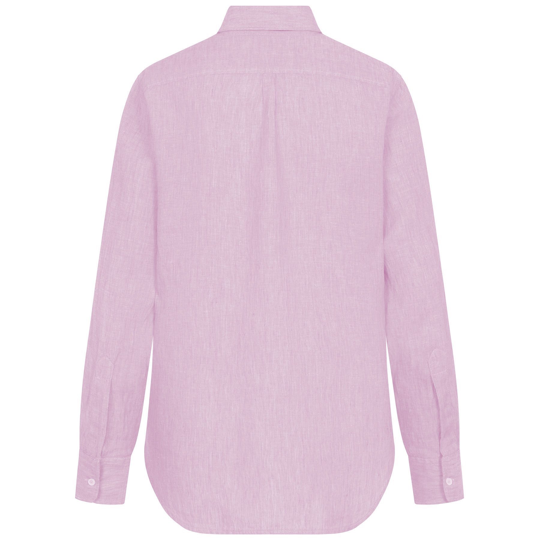 0039 Italy Langarmbluse Bluse MIRA aus Leinen